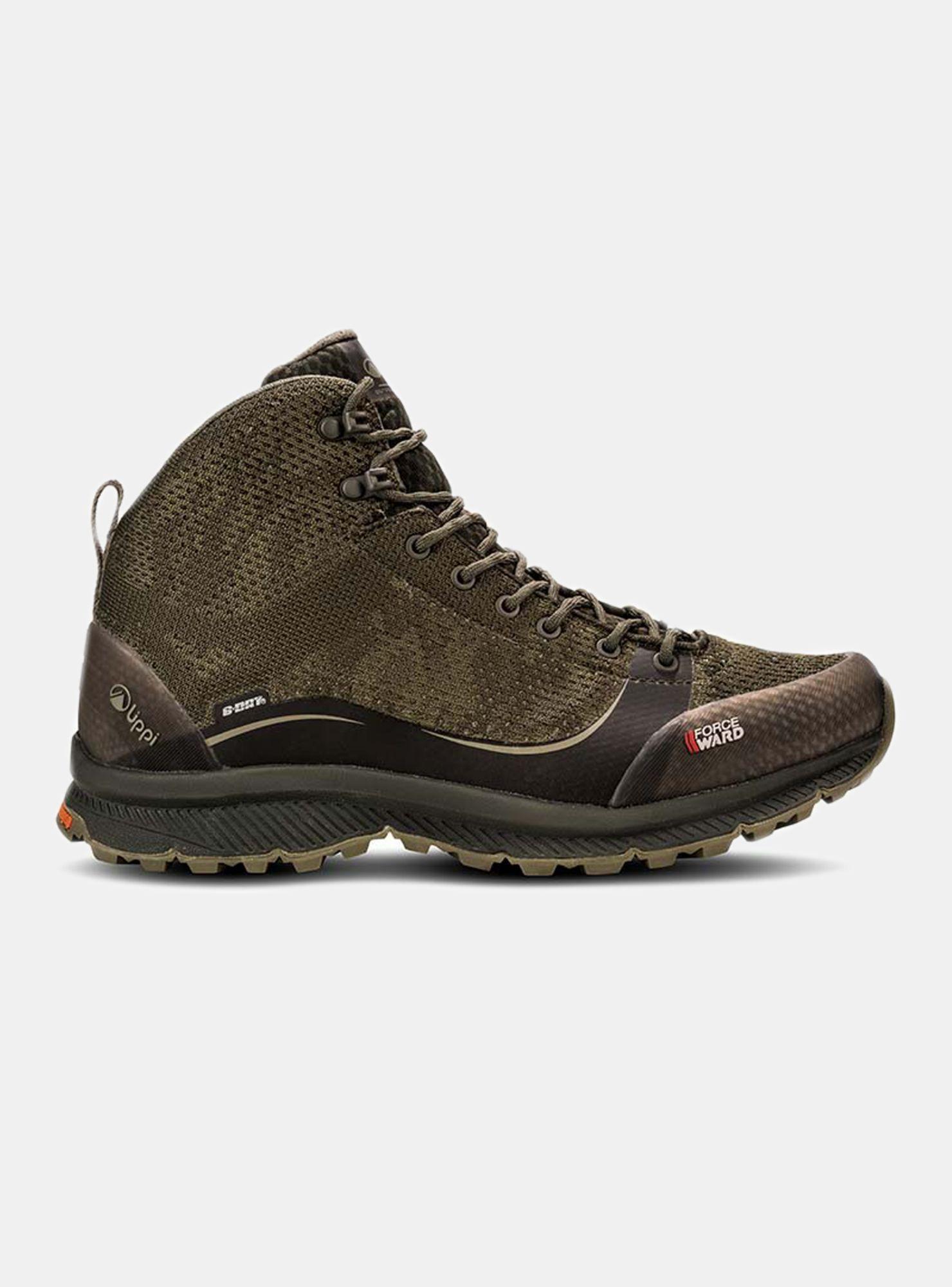 Zapatilla Outdoor Lippi Hombre Light Rock Mid Verde-0