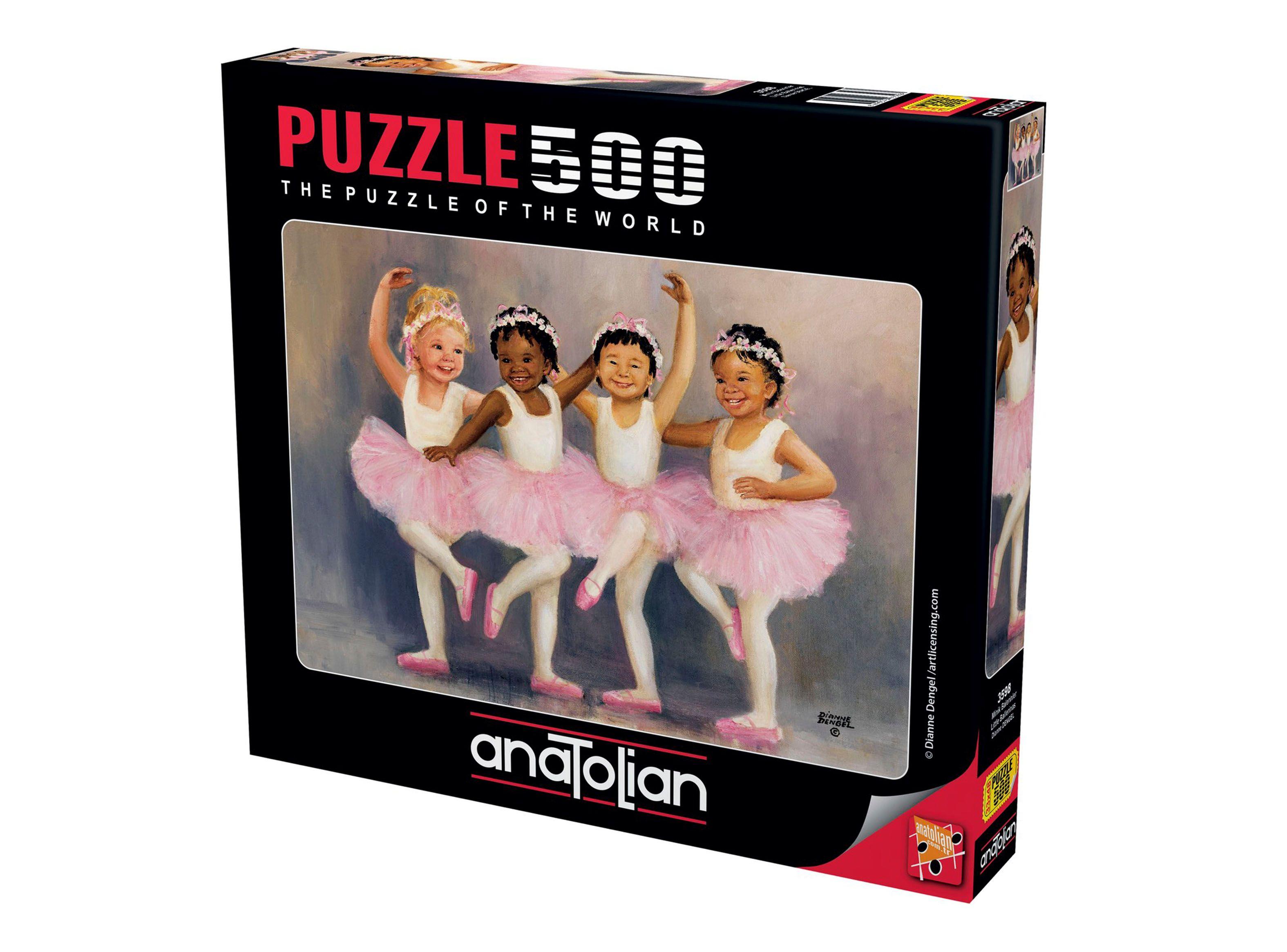 Puzzle Anatolian Little Ballerinas 500 Piezas-0