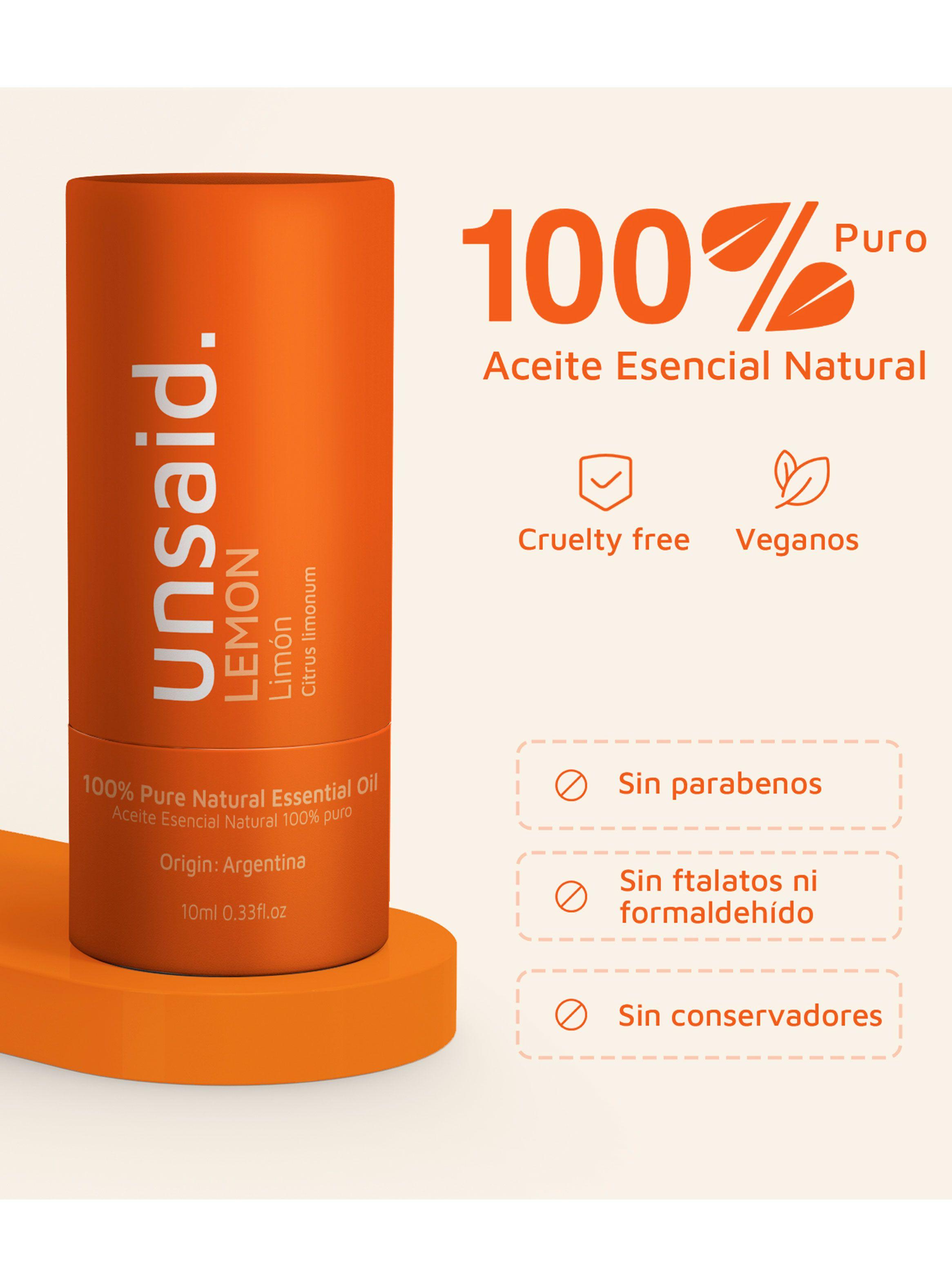 Aceite Esencial de Limón 100% Puro de 10 ml-2