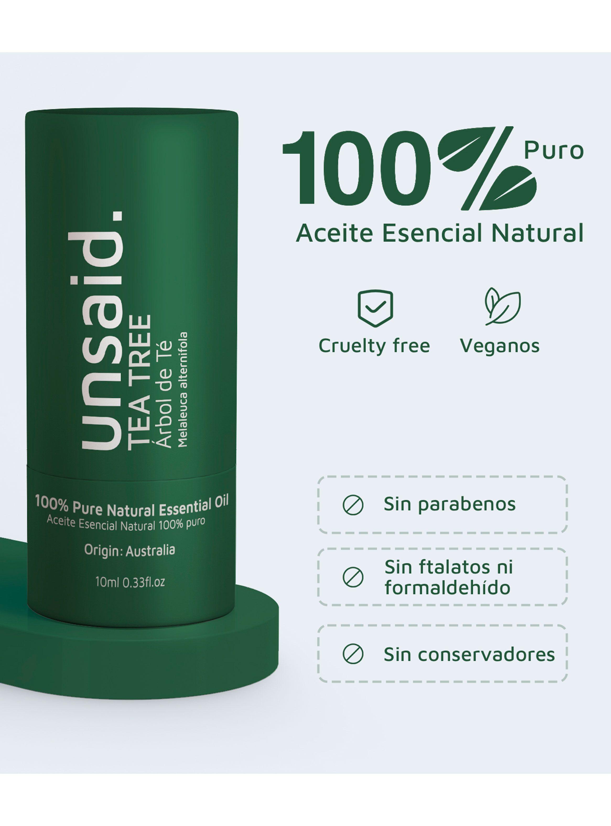 Aceite Esencial de Árbol del Té 100% Puro de 10 ml-2