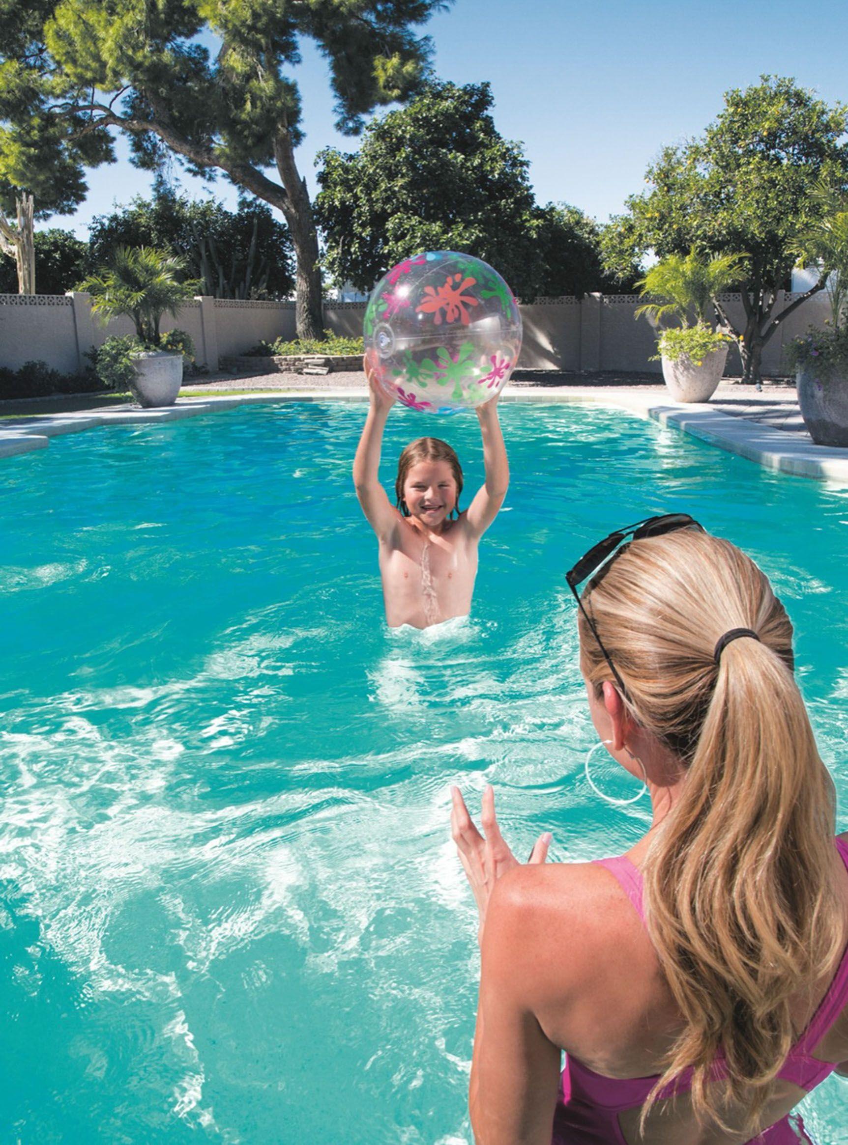 Pelota Inflable Lila 34 cm-1