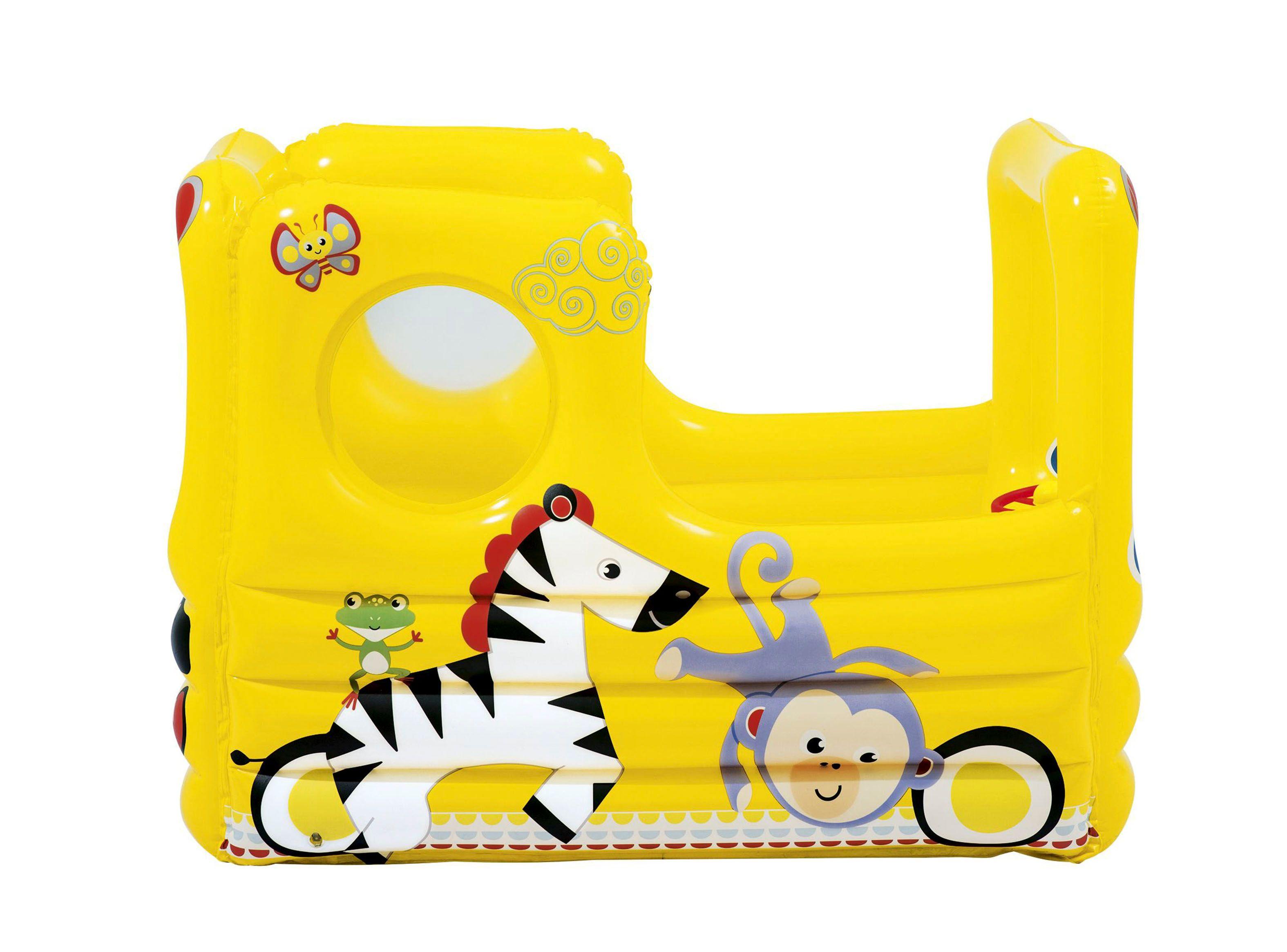 Bus Bestway Inflable Escuela con Pelotas Fisher Price-1