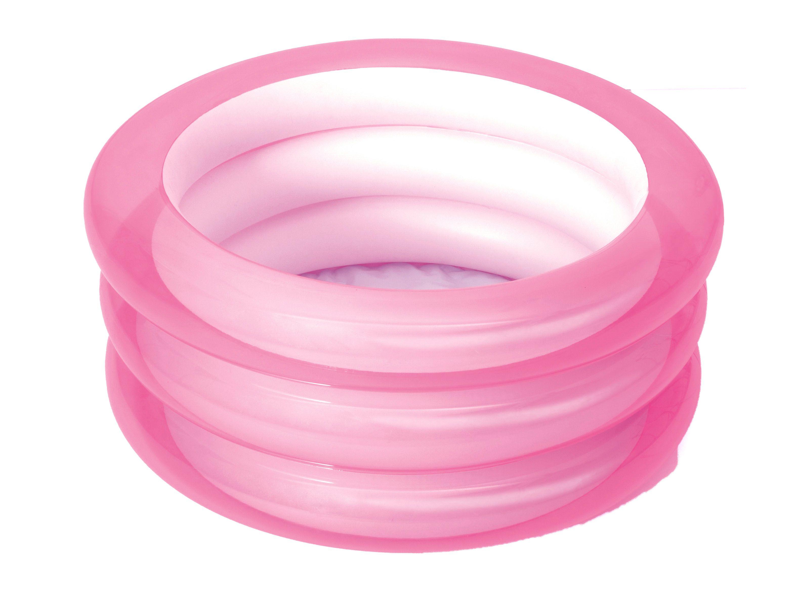 Piscina Rosa 3 Anillos 70 cm-0