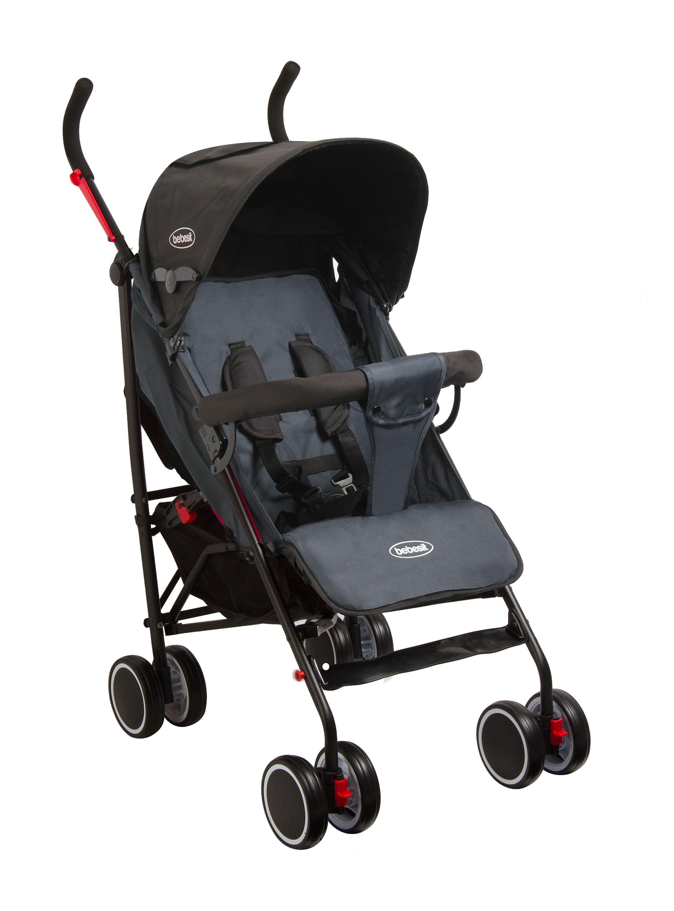 Coche Paragua Clap Sx Azul Bebesit-0