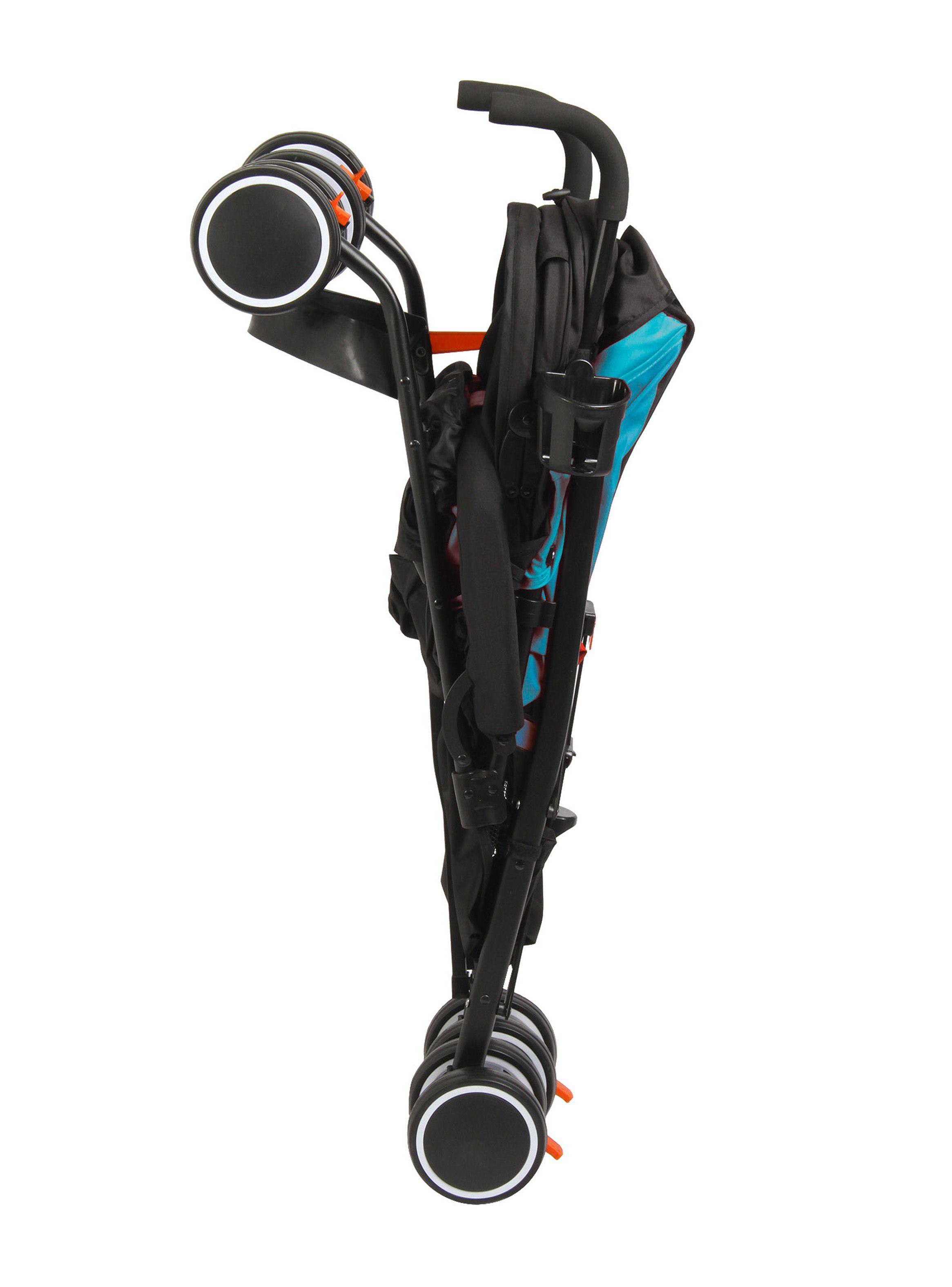 Coche Paragua Clap Sx Turquesa Bebesit-3