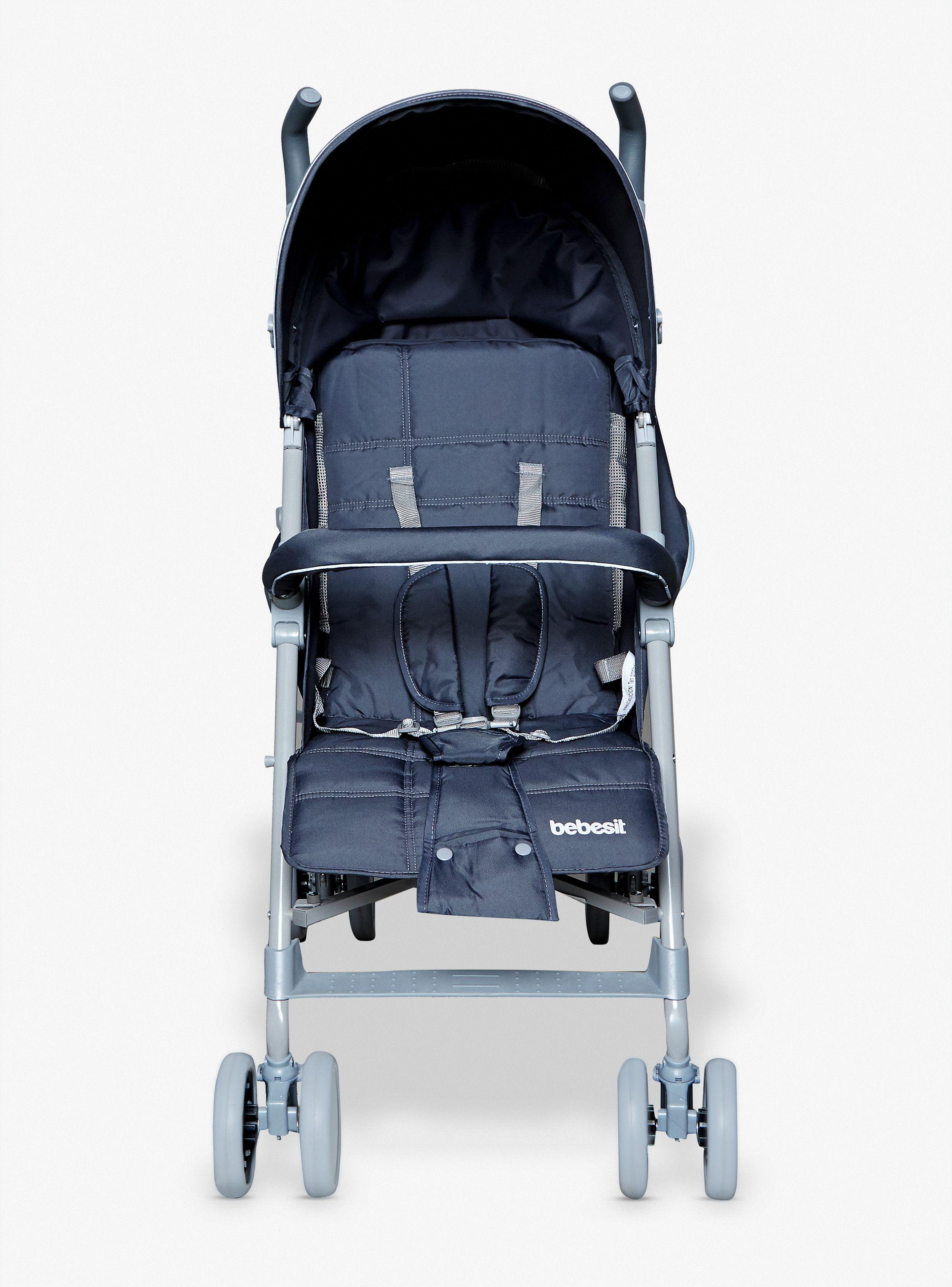 Coche Paragua Kronos Gris Bebesit-1