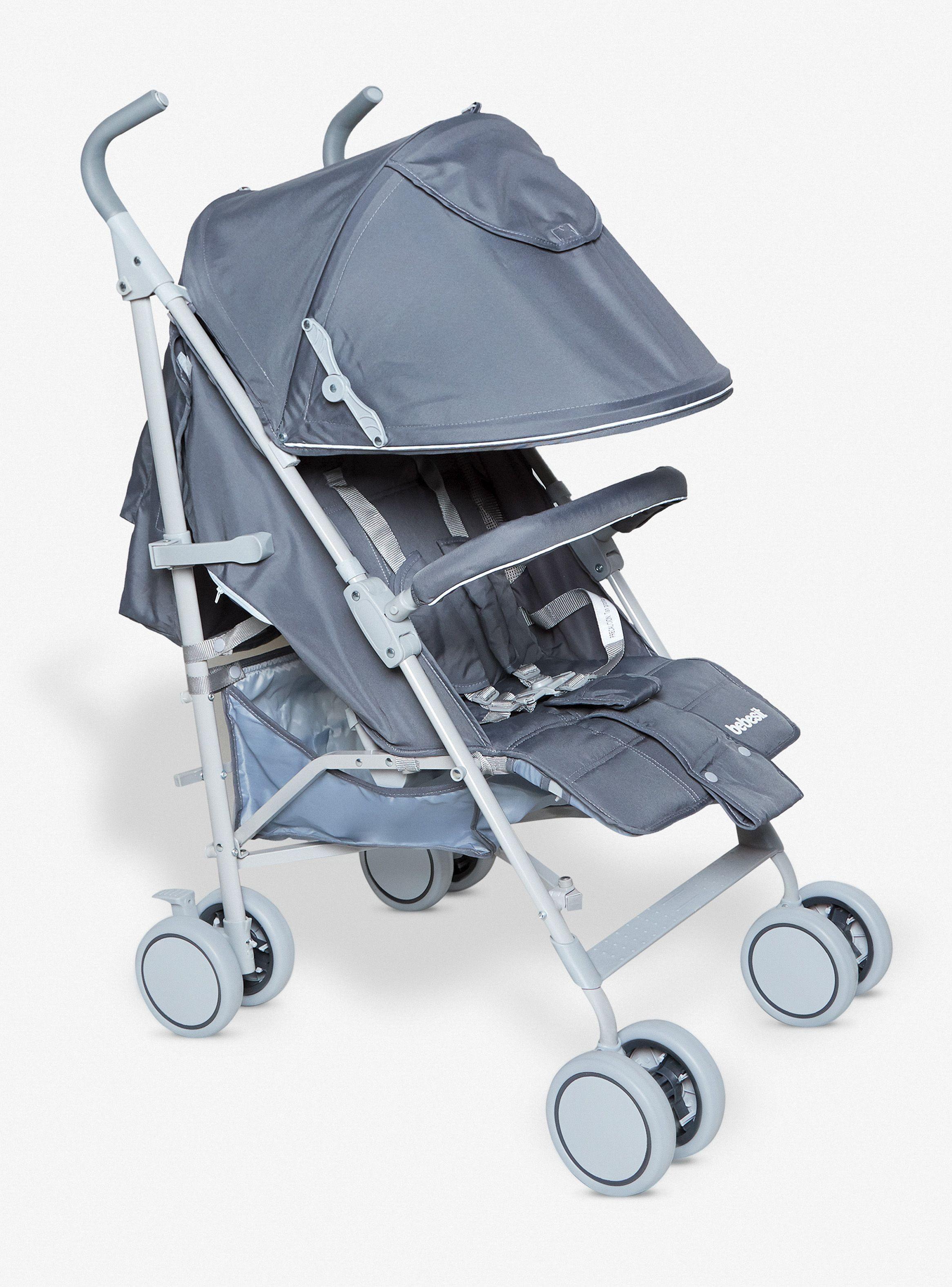 Coche Paragua Kronos Gris Bebesit-0