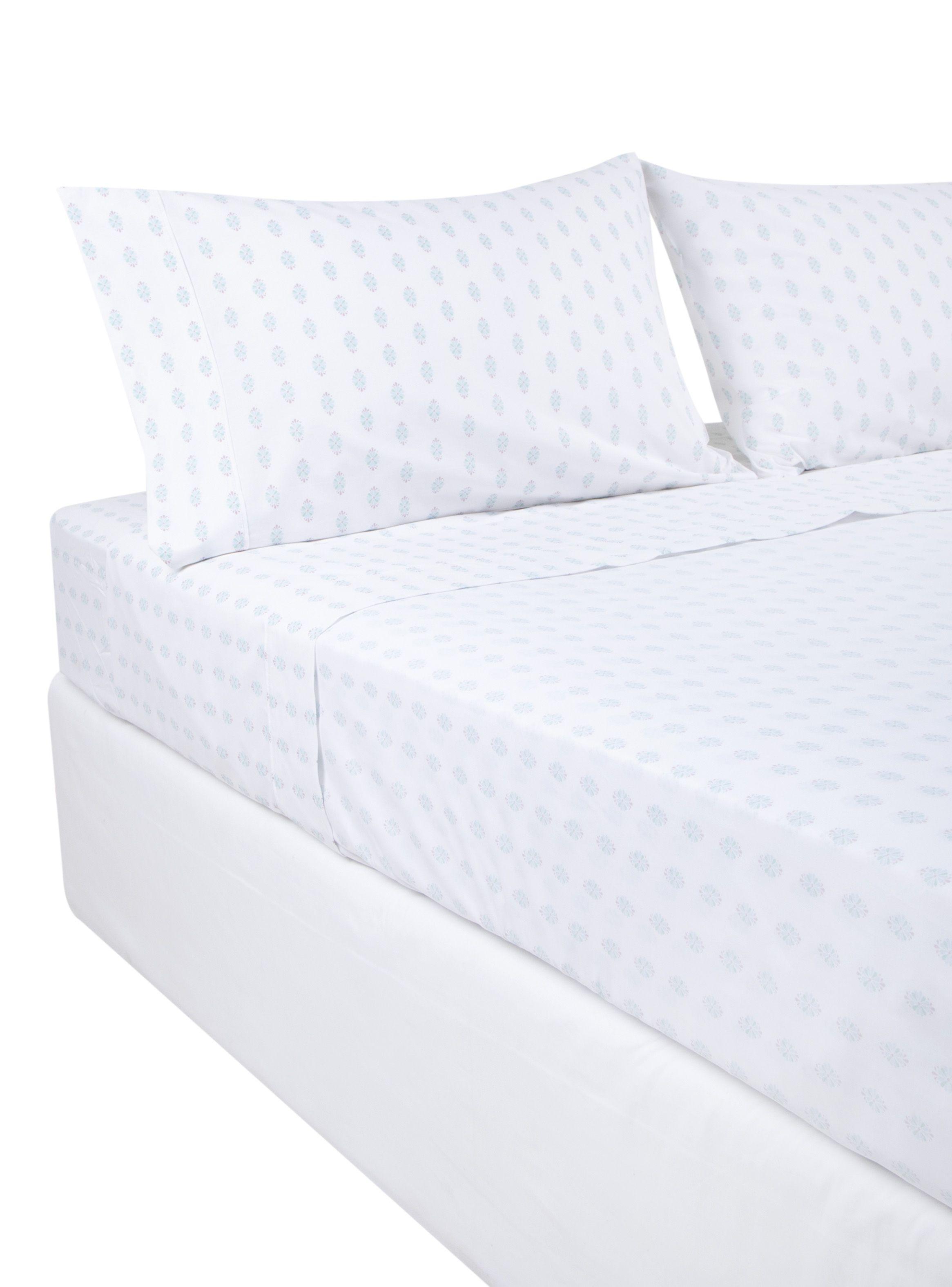 Sábanas 1.5 Plazas 200 Hilos Flowers-0