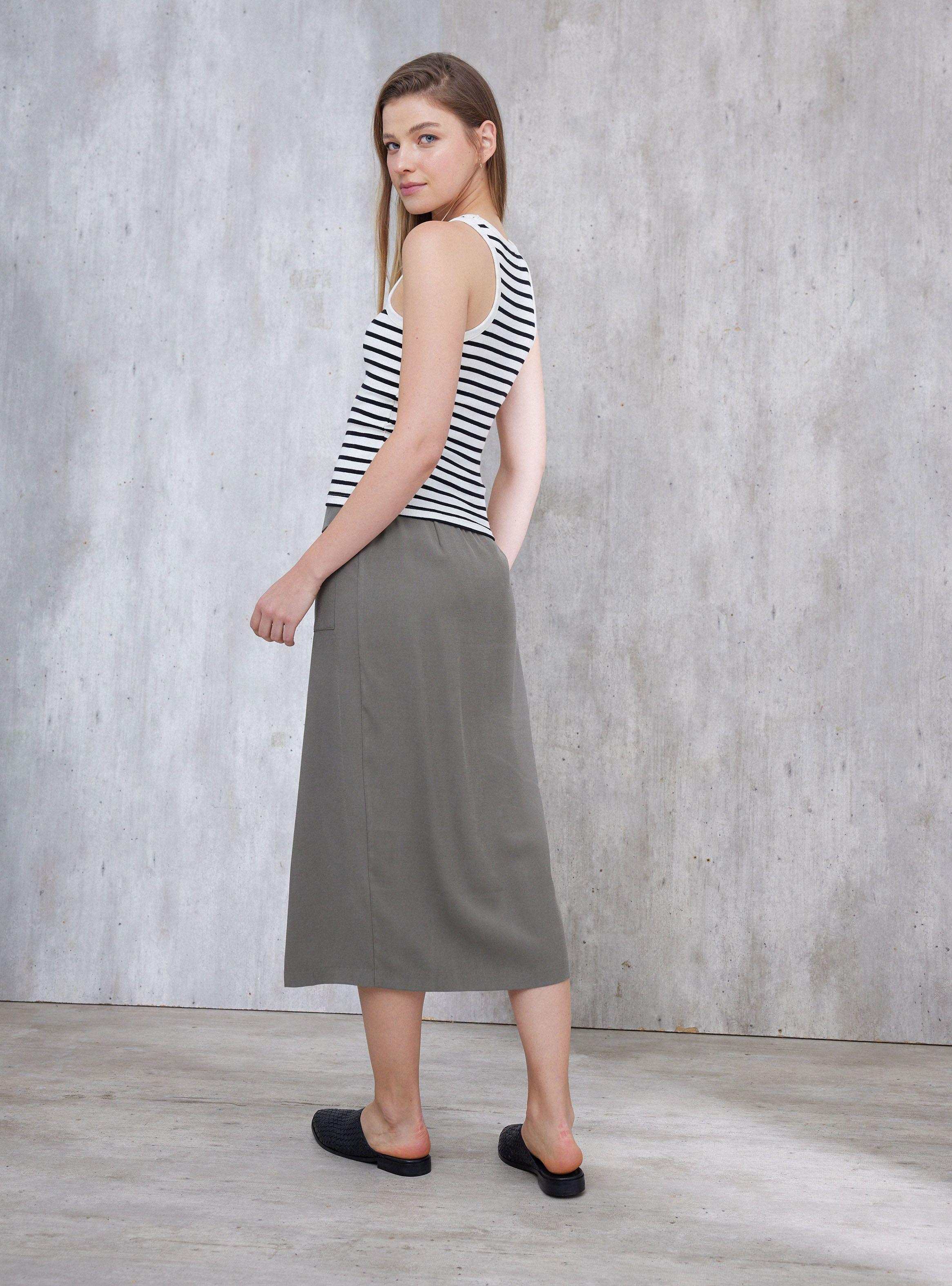 Polera Halter Rayada-5