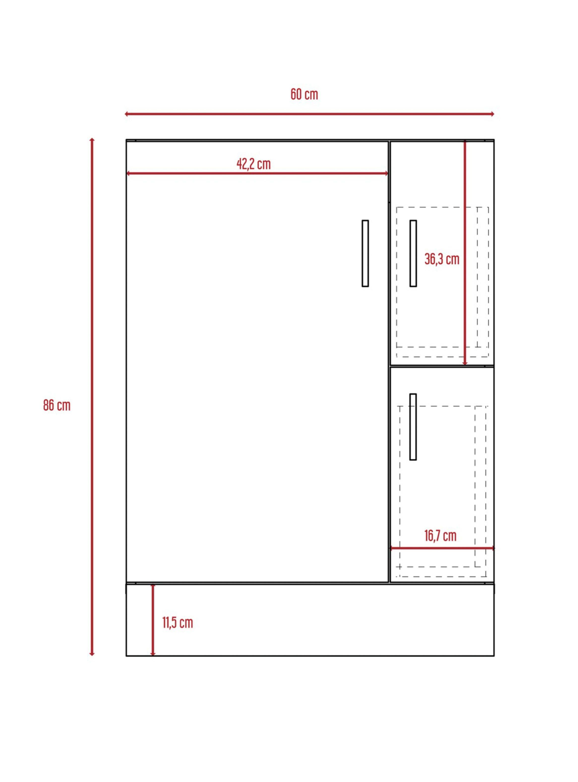 Mueble Lavamanos de Baño Vanguard TuHome-2