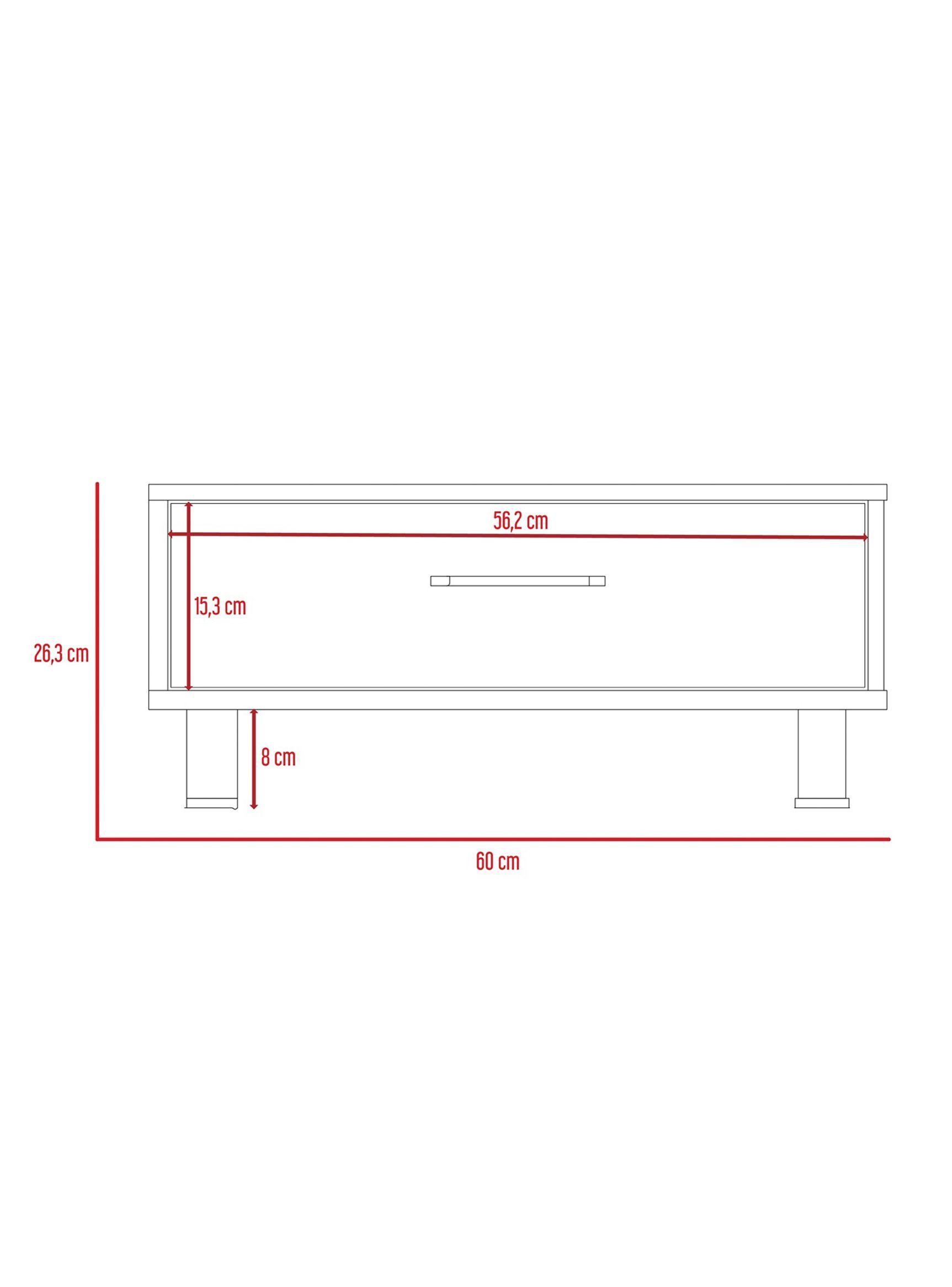 Combo Panel TV 55" + Biblioteca 5R + Mesa Centro TuHome-6