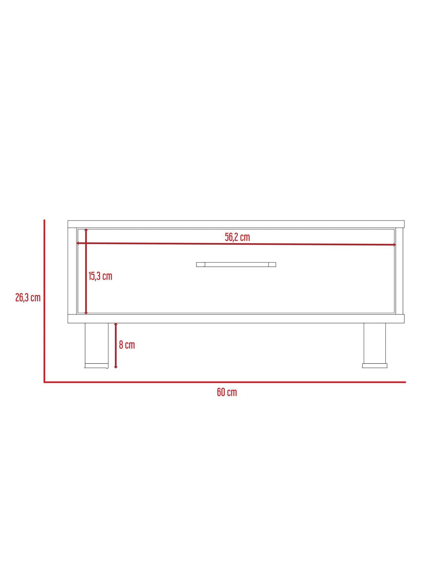 Panel TV 55" + Arrimo + Mesa Centro TuHome-6