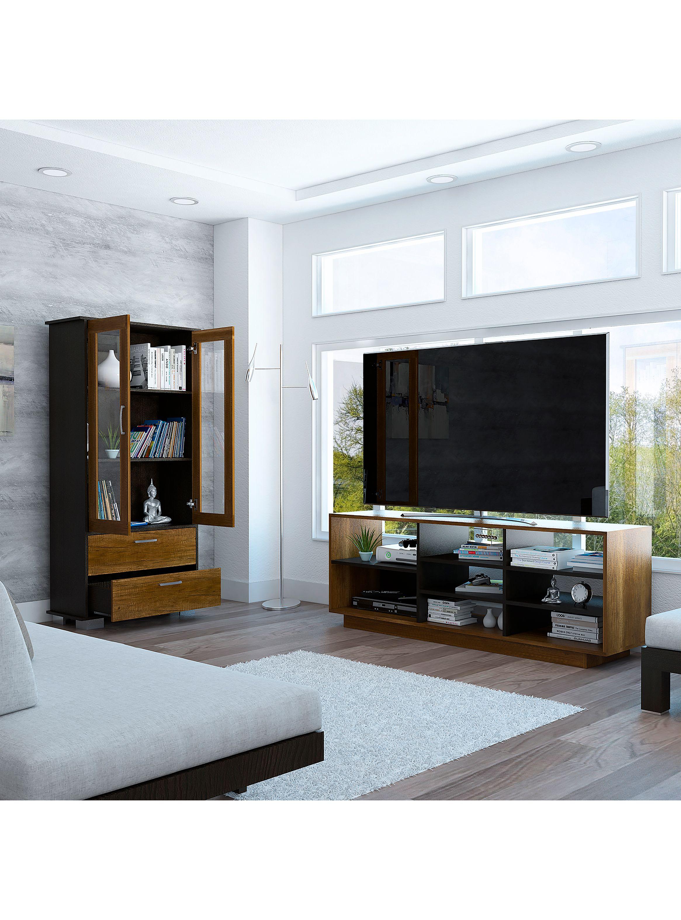 Rack TV 58" + Vitrina Classic Color-4