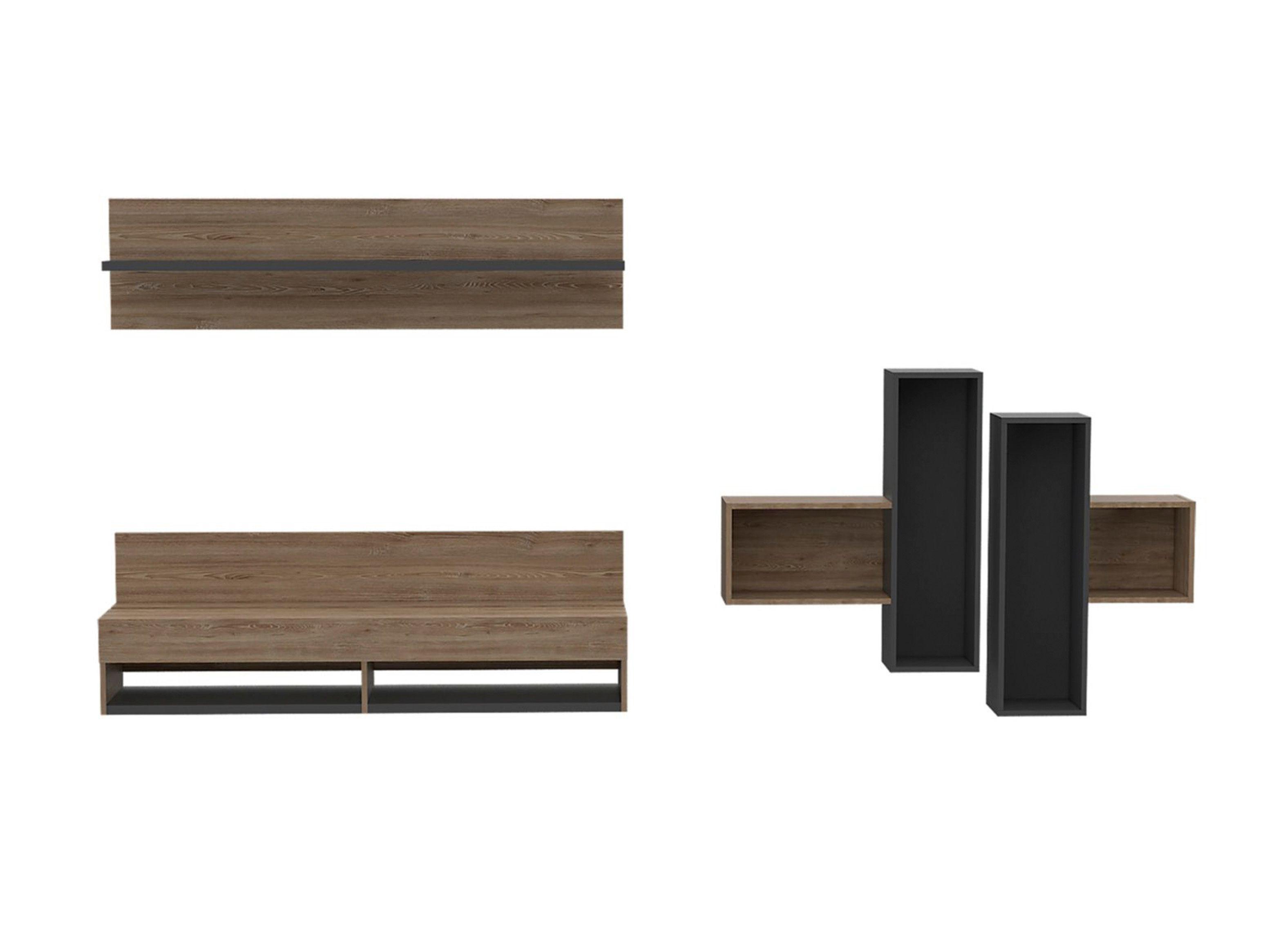 Panel TV 60" + Repisa 2B The Wall-0