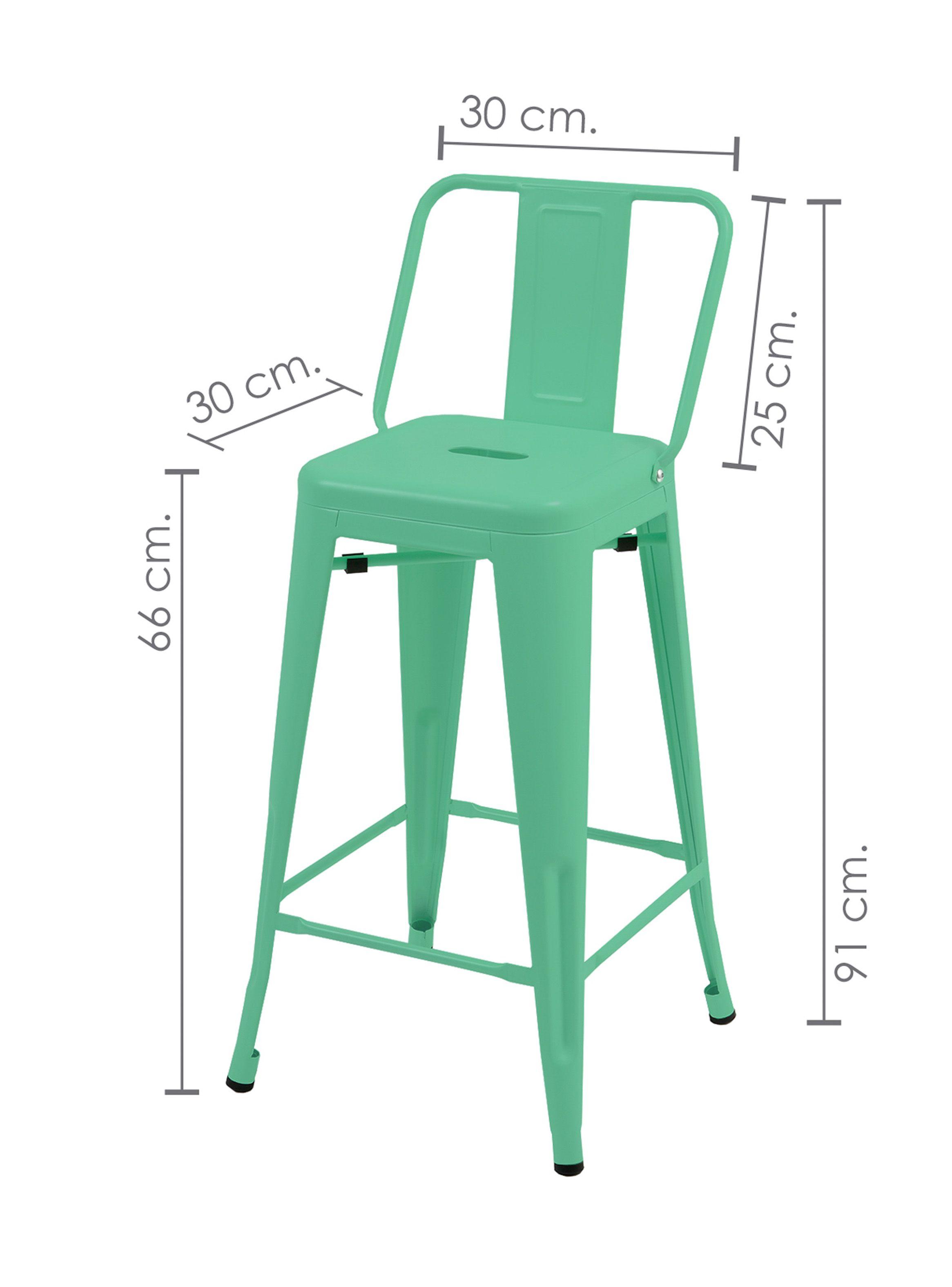 Piso Tolix Respaldo Menta 66-1