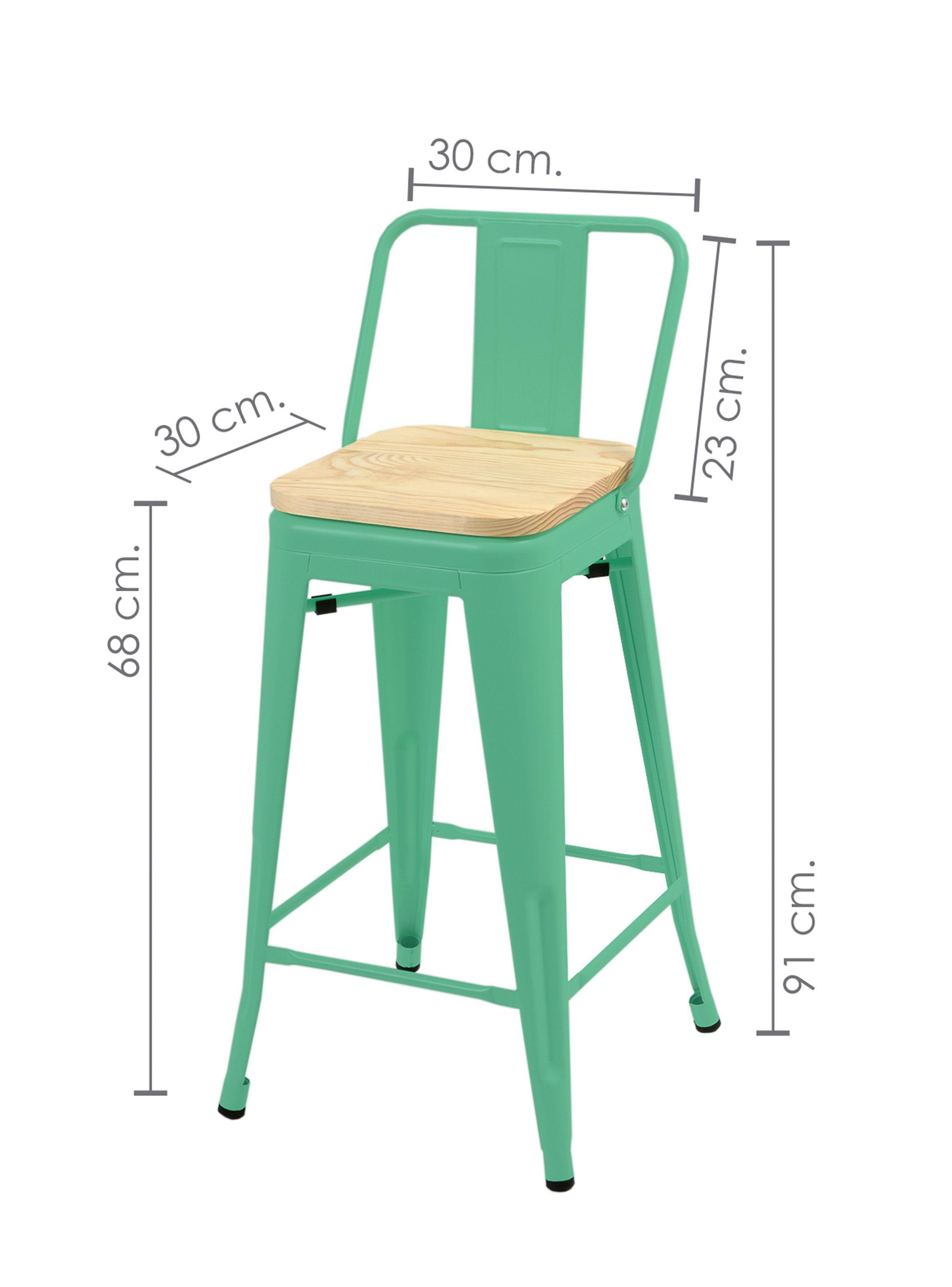 Piso con Respaldo Tolix Menta-1