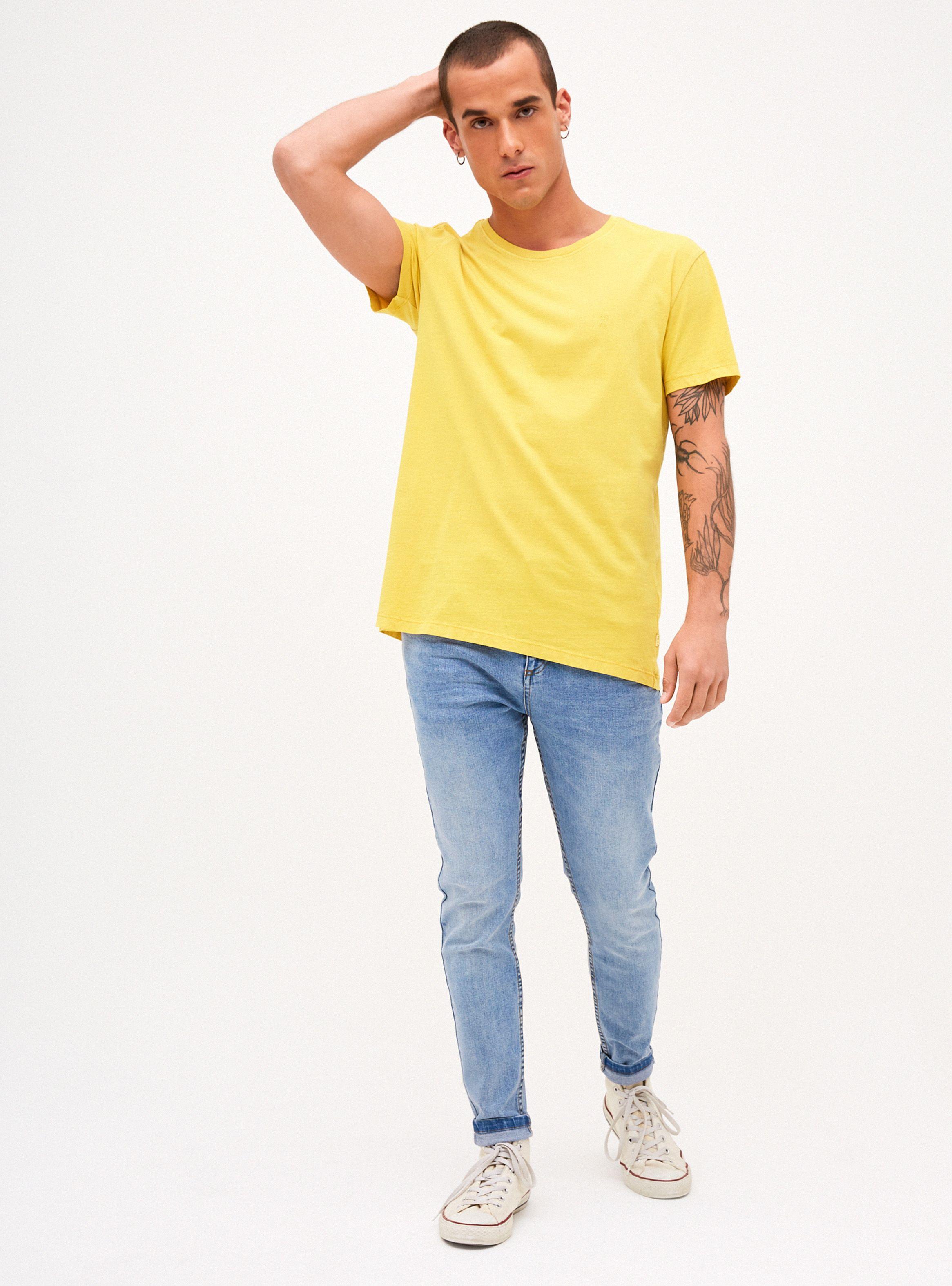Polera Manga Corta Básica Lavada-3