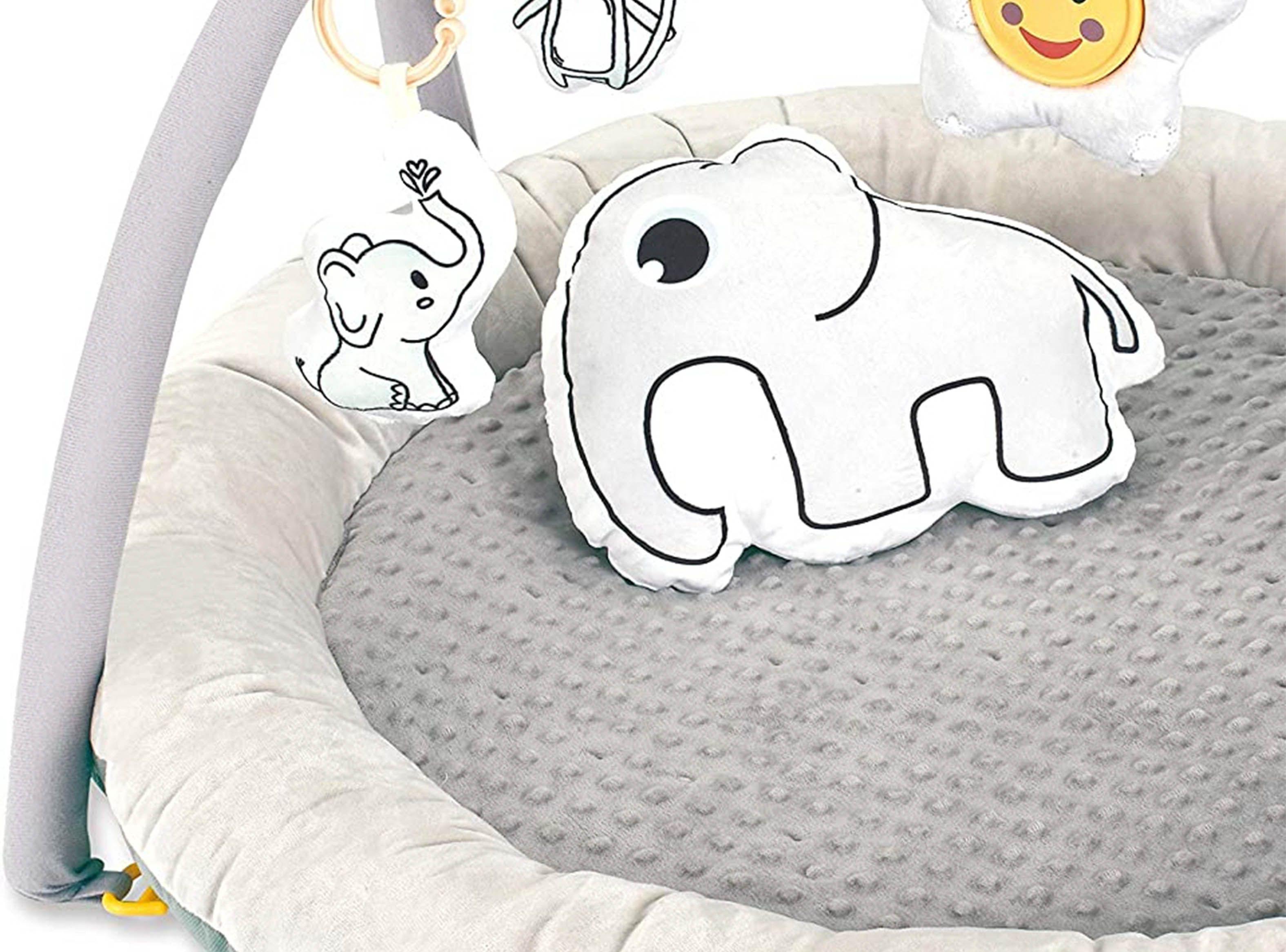 Alfombra Kidscool de Juego Sensory Mat Gris-1