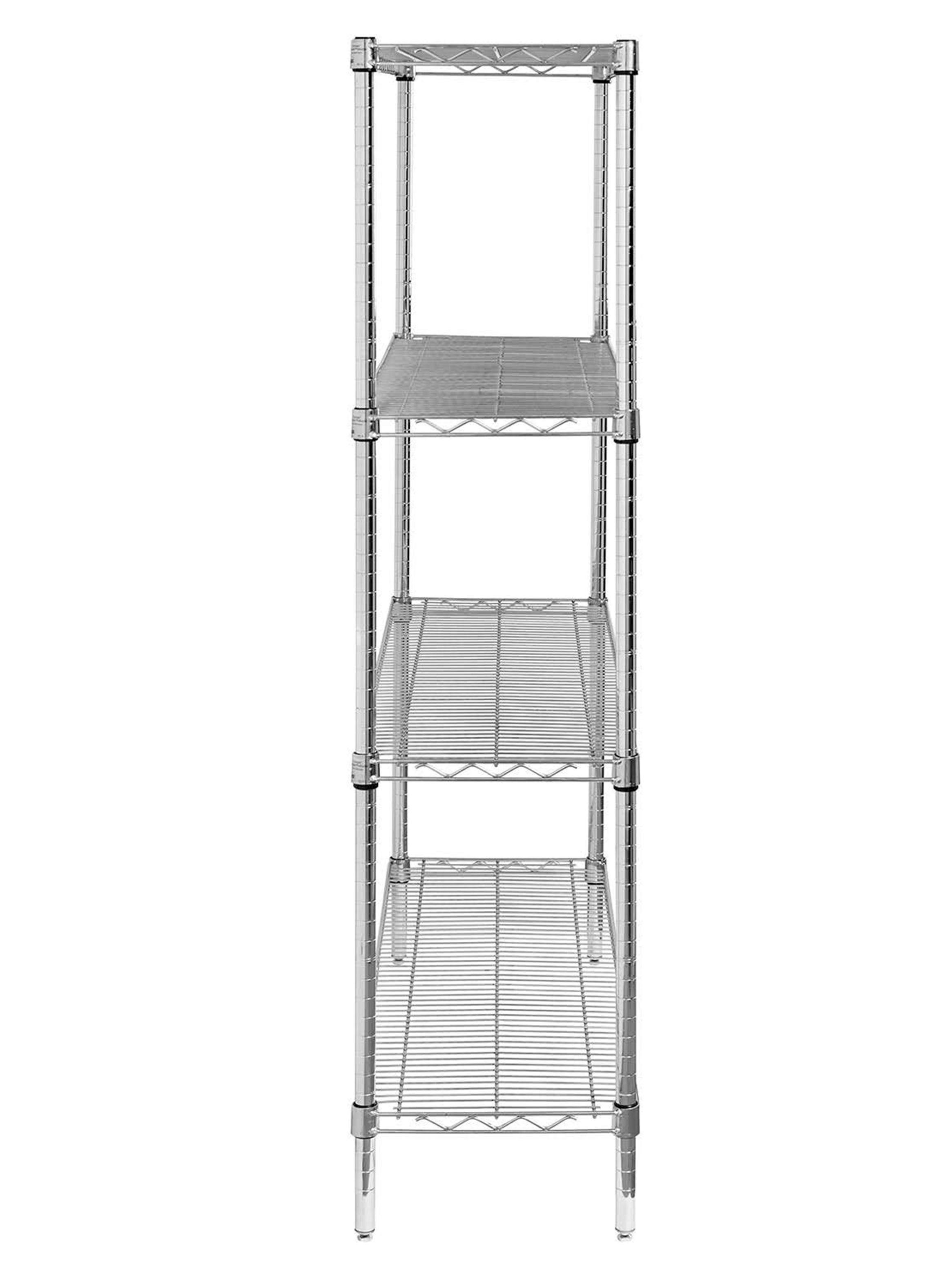 Estante Acero 36x107x160 cm 4 Repisas-2