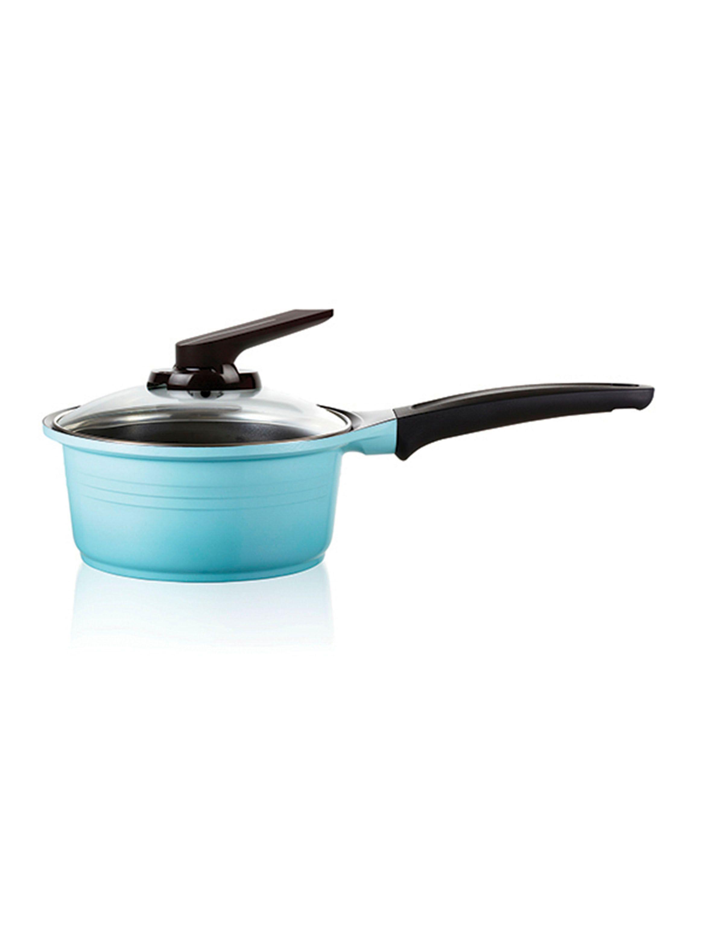 Olla Cacerola con Mango 18 cm 1.8 Litros Azul Natural-2