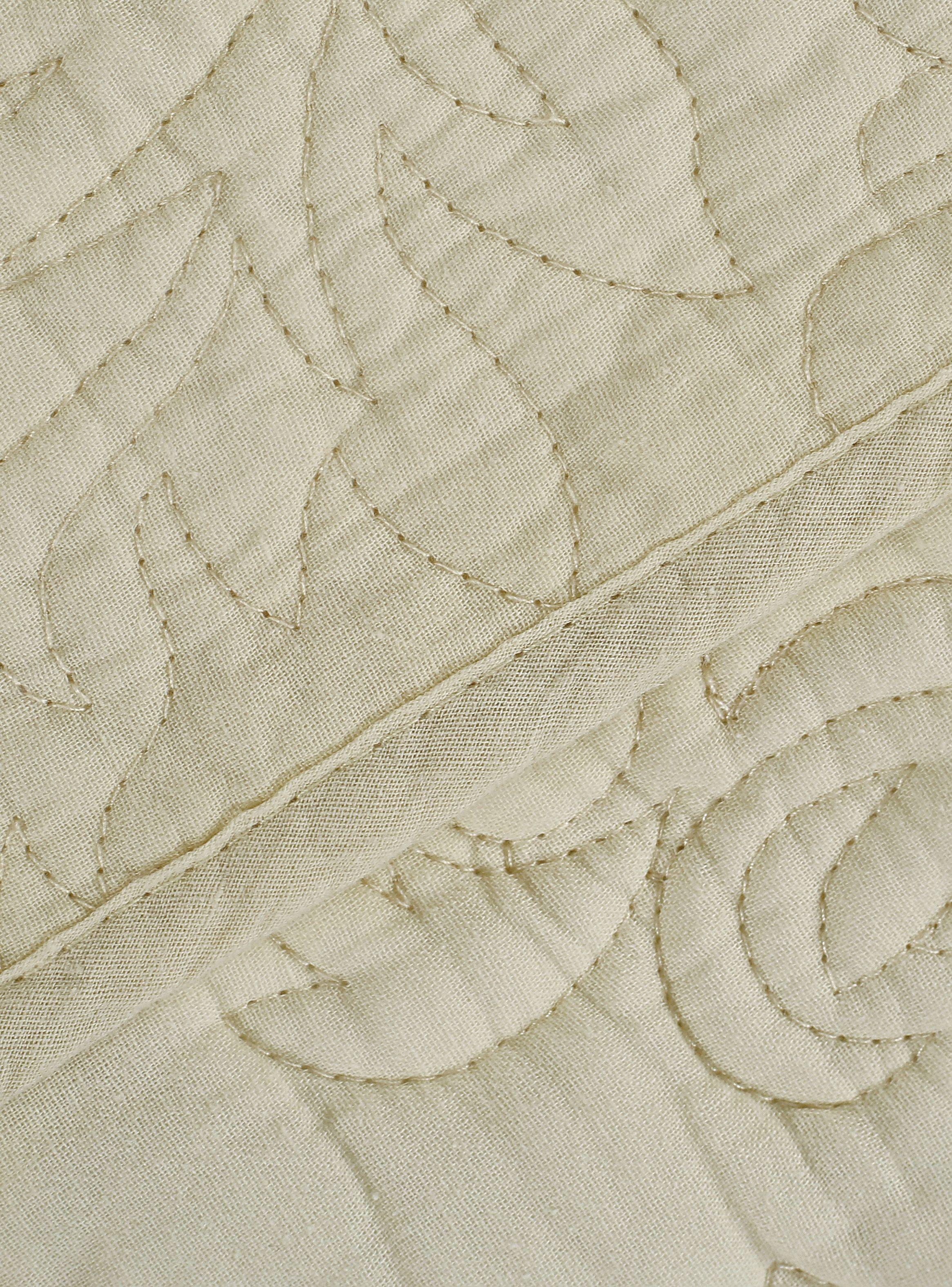 Quilt Unicolor Beige 1 Plaza-1