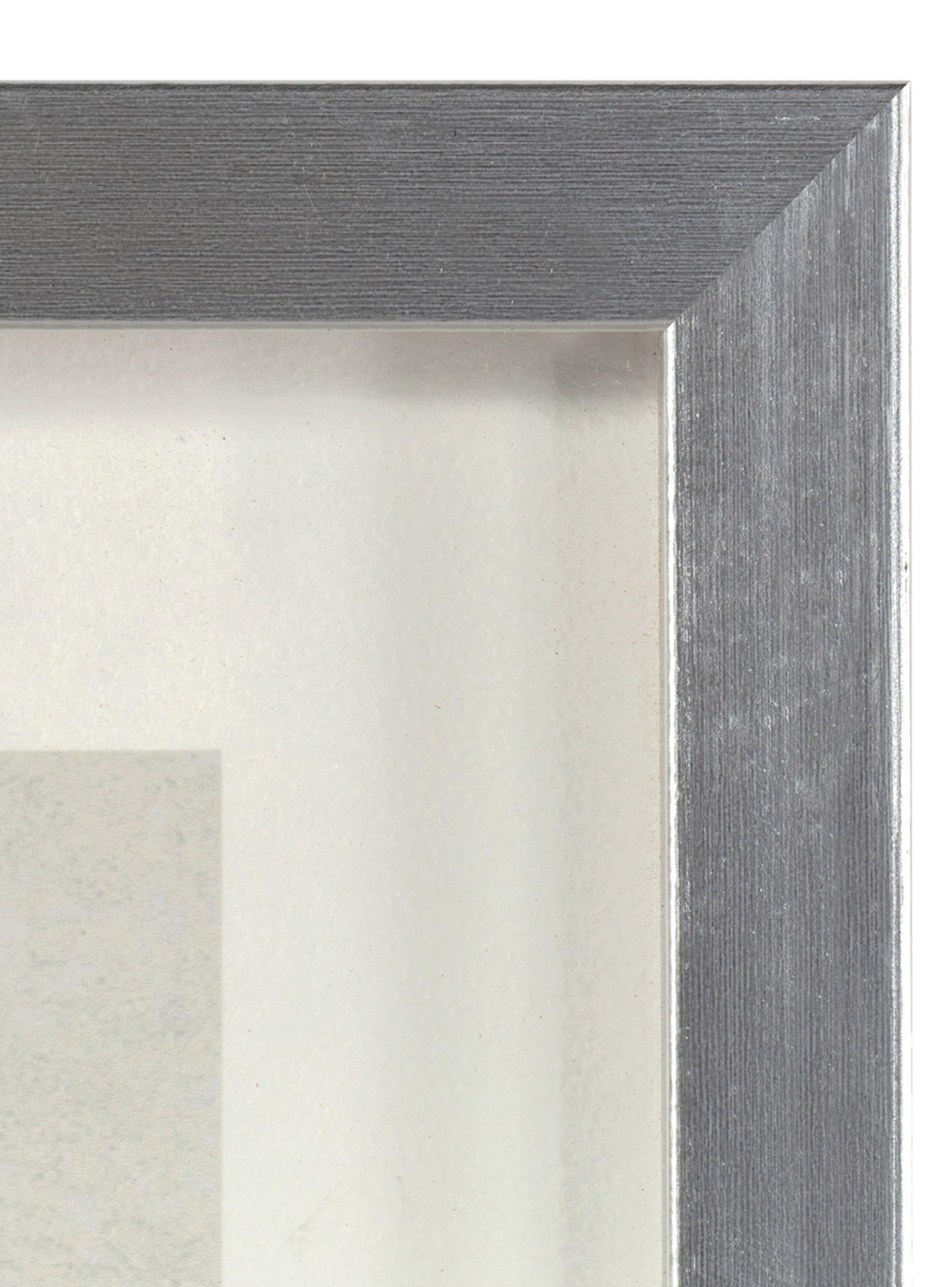 Cuadro Flor Plata 1 60 x 50 cm-3