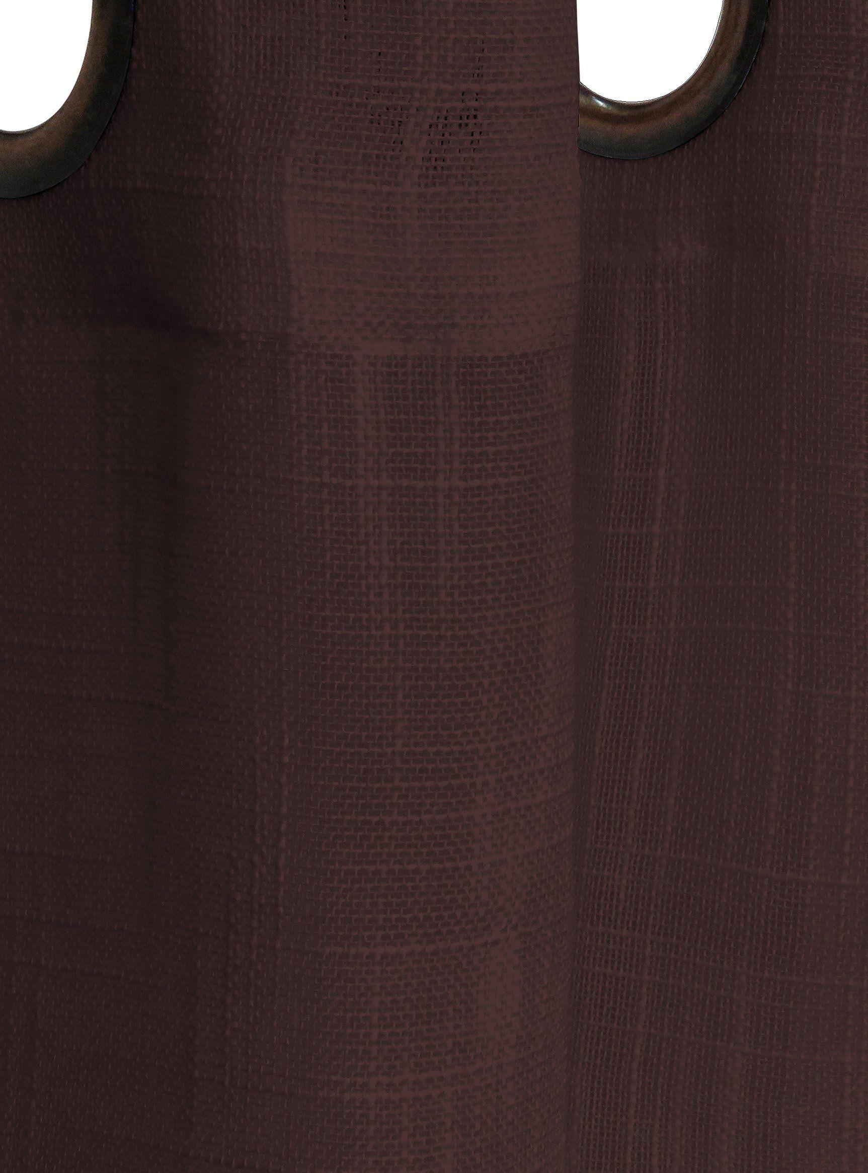 Set Idetex Cortinas Velo Lino 140 x 220 cm Café Idetex-2