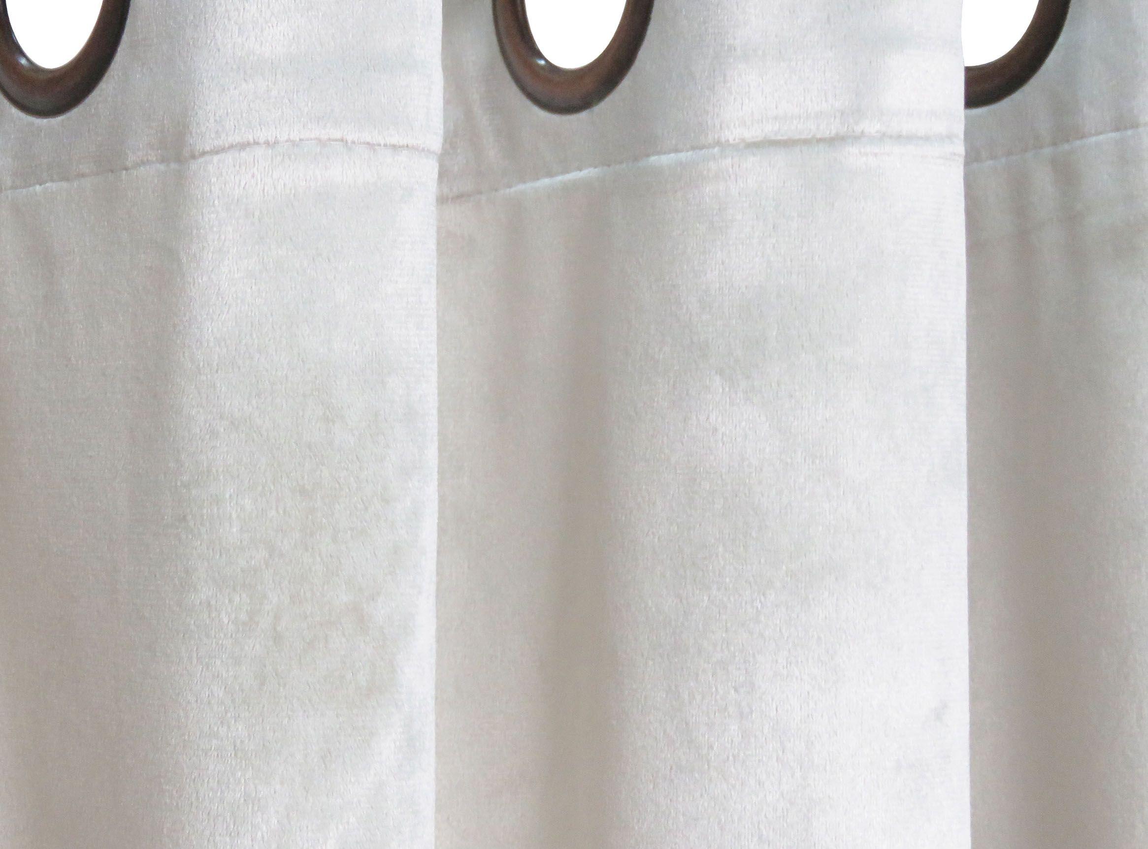 Set Idetex Cortinas Velvet Illusions Beige Idetex-2