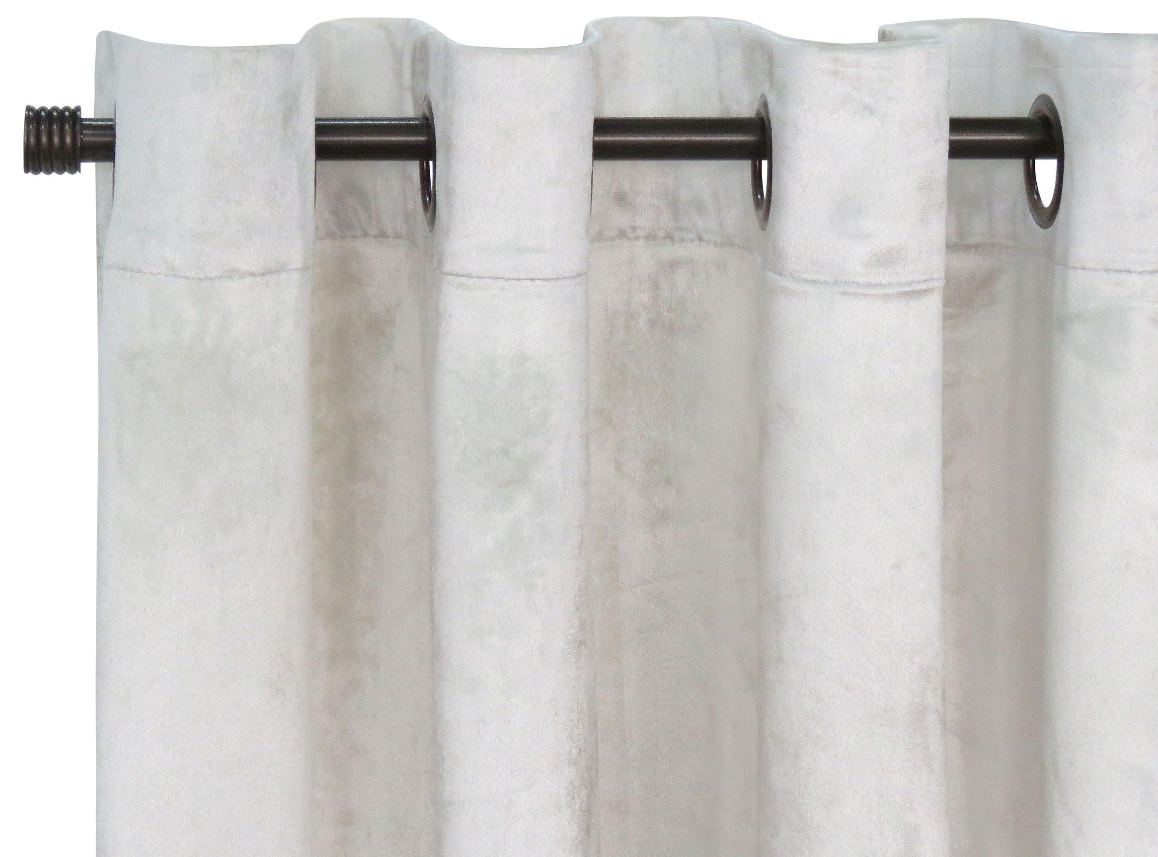 Set Idetex Cortinas Velvet Illusions Beige Idetex-0
