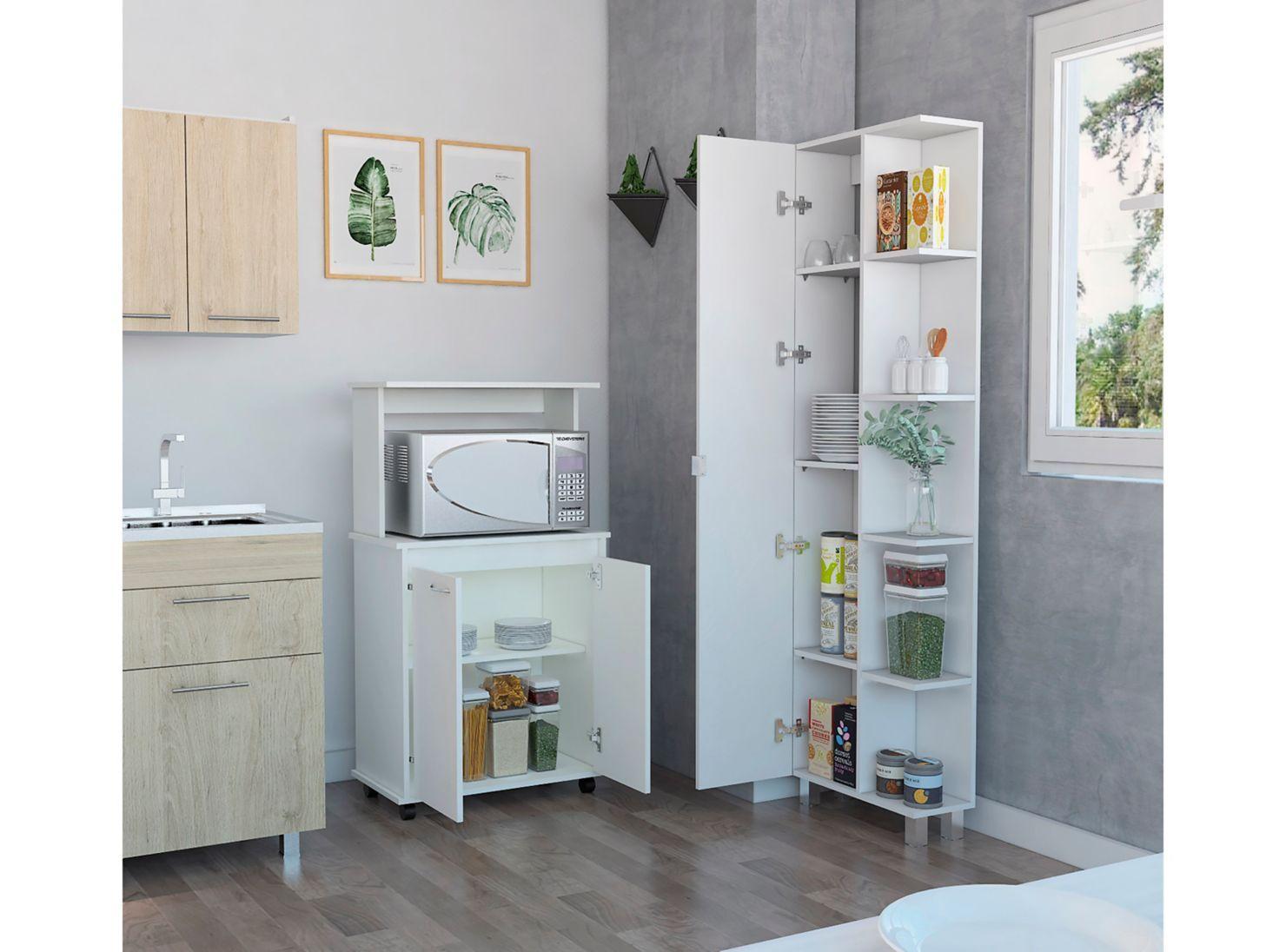 Muebles de Cocina: Microondas + Optimizador Diseño 1 TuHome-3