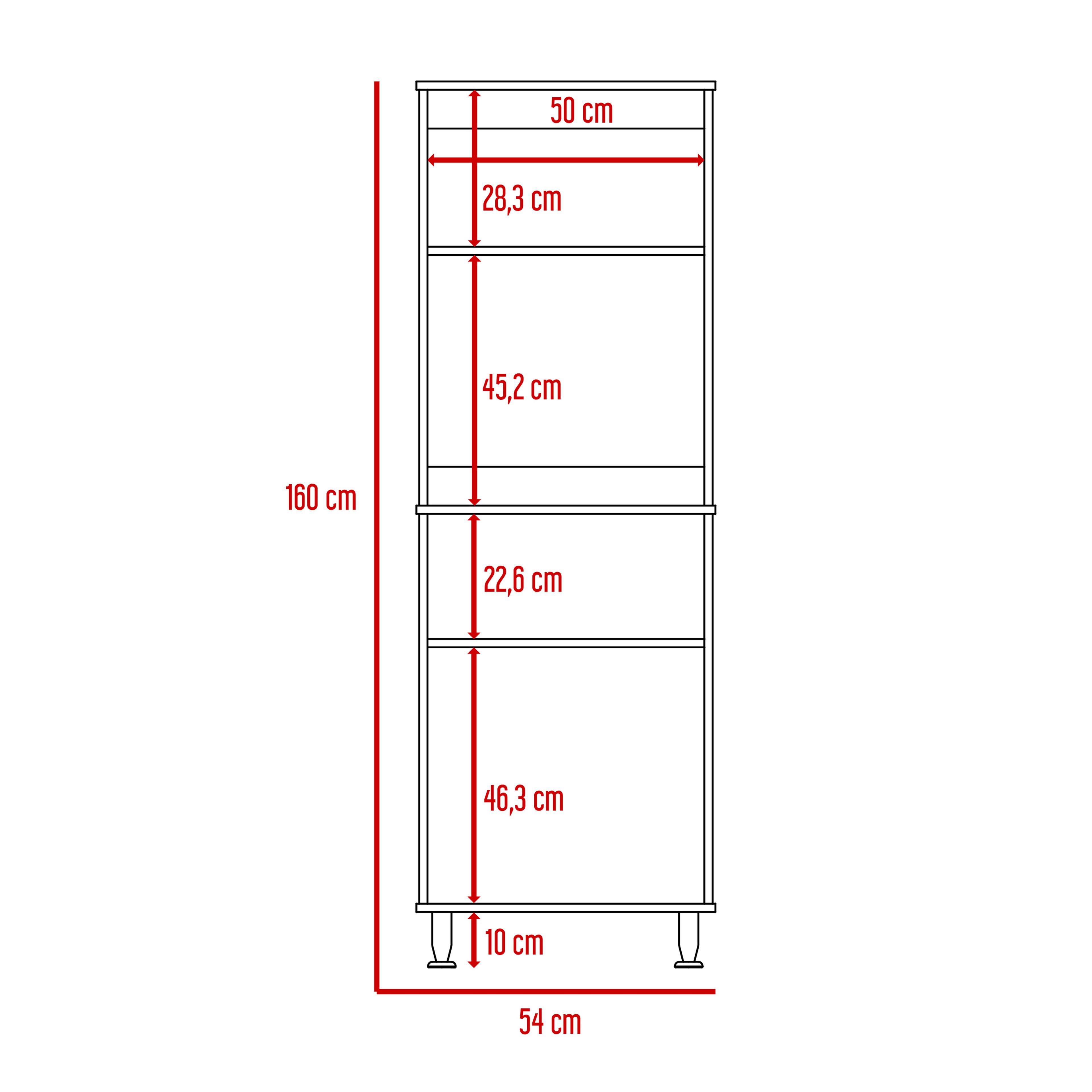 Muebles de Cocina: Microondas + Optimizador Diseño 4 TuHome-4