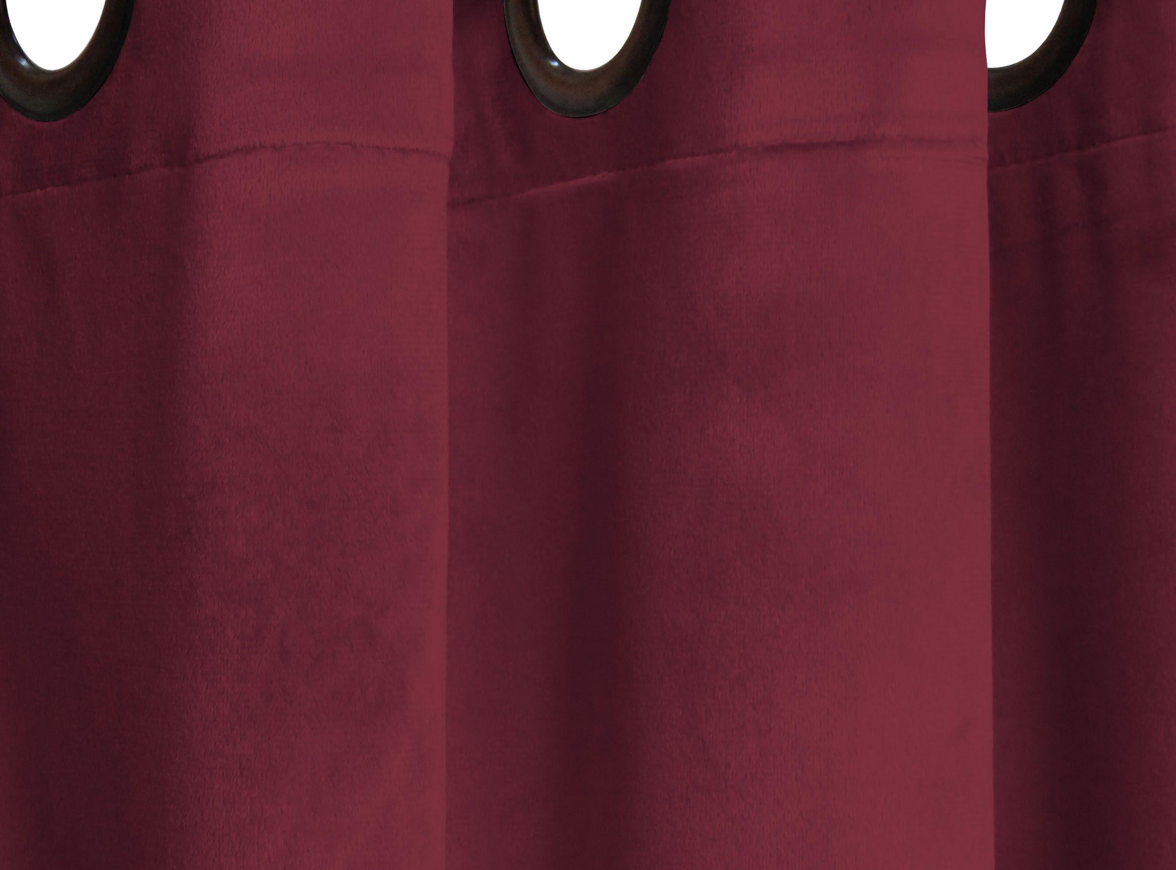 Set Idetex Cortinas Velvet Illusions Terracota Idetex-2