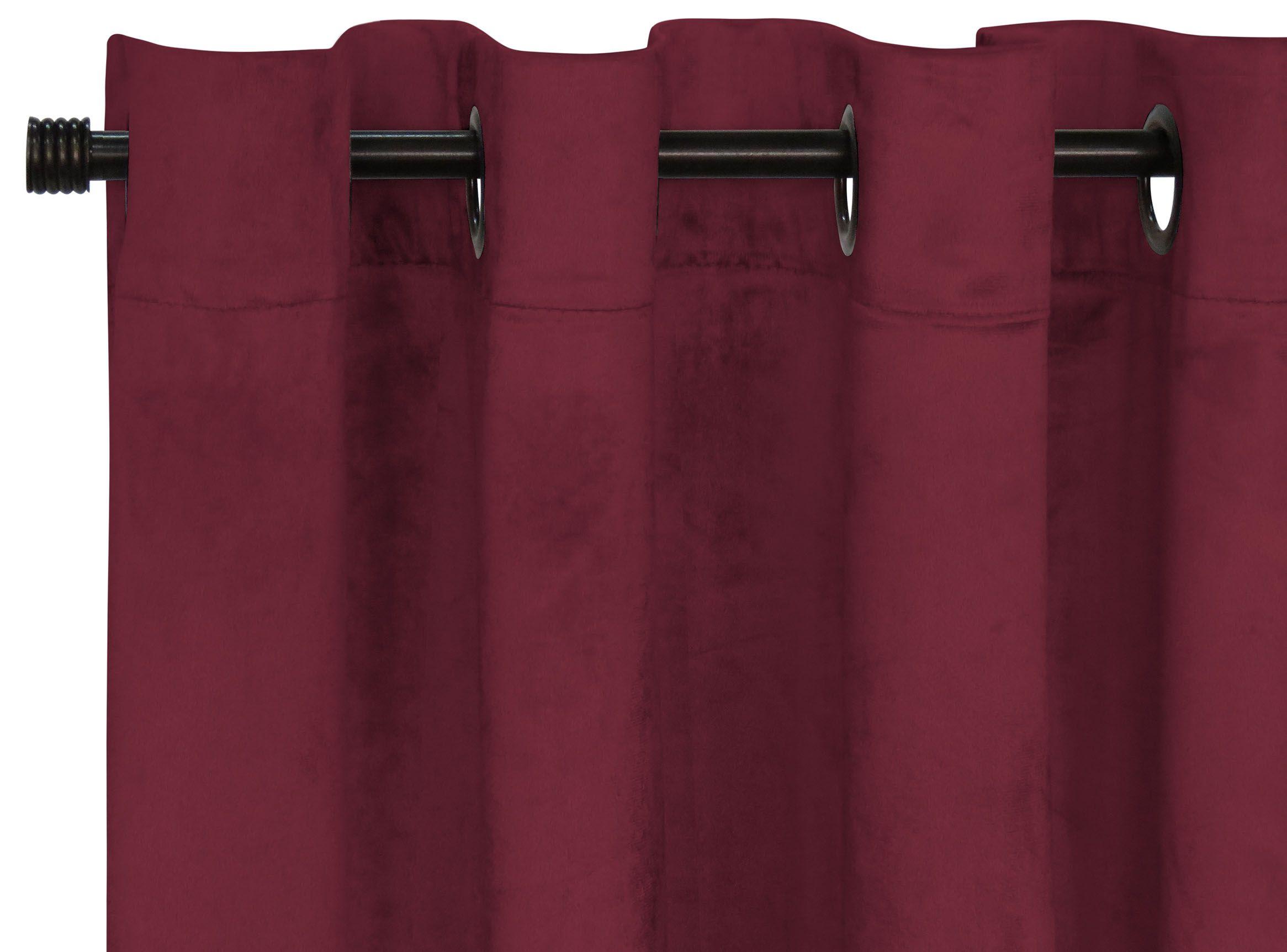 Set Idetex Cortinas Velvet Illusions Terracota Idetex-0