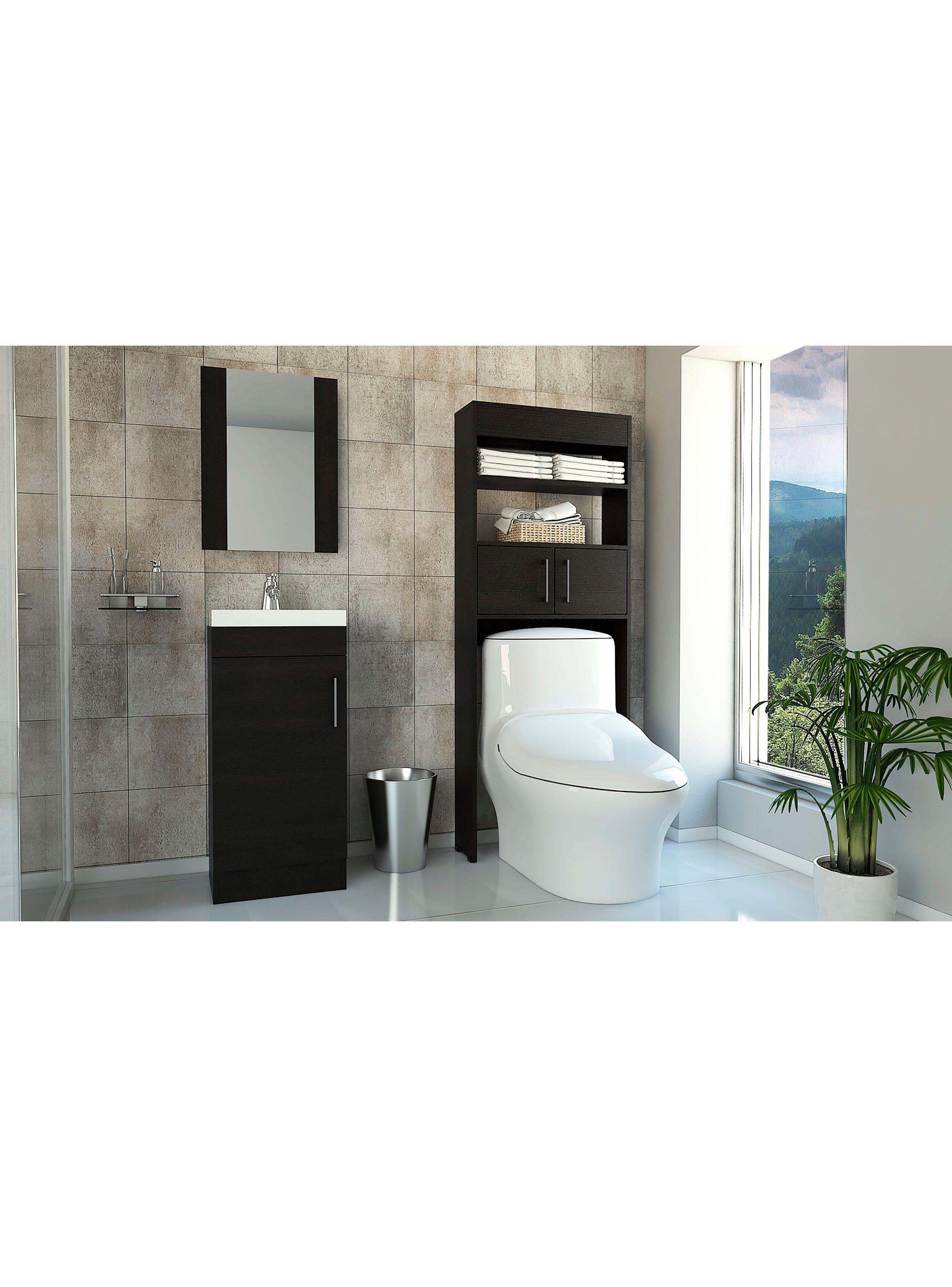 Mueble Lavamanos + Baño + Espejo Madrid-4