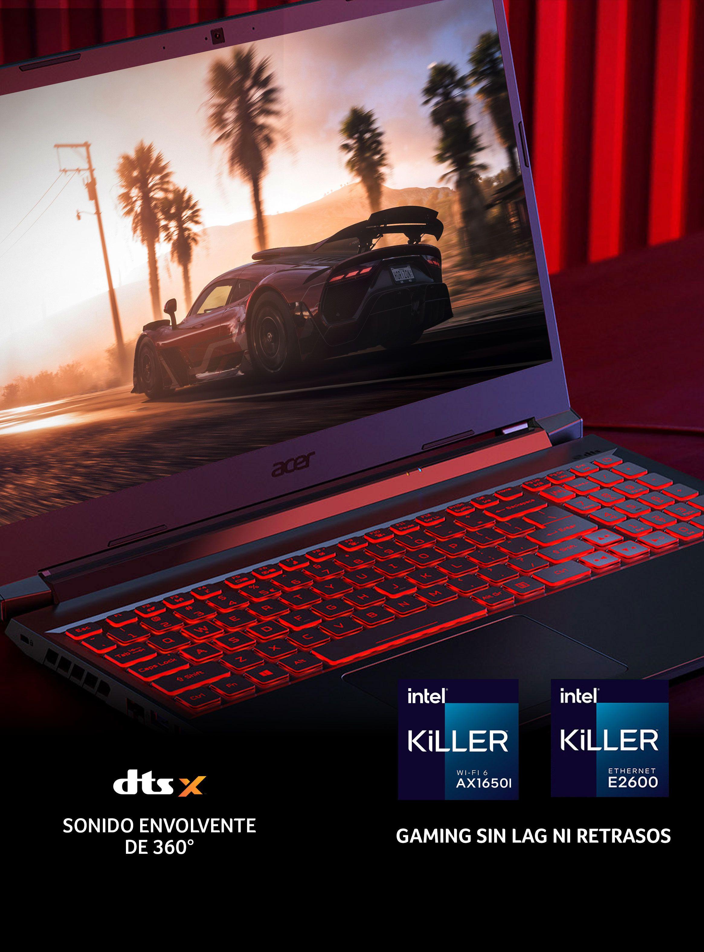 Notebook Gamer Nitro 5 AN515-57-5069-4 Intel Core i5 Nvidia GeForce RTX 3050 4GB GDDR6 16GB RAM 512GB SSD 15.6"-5