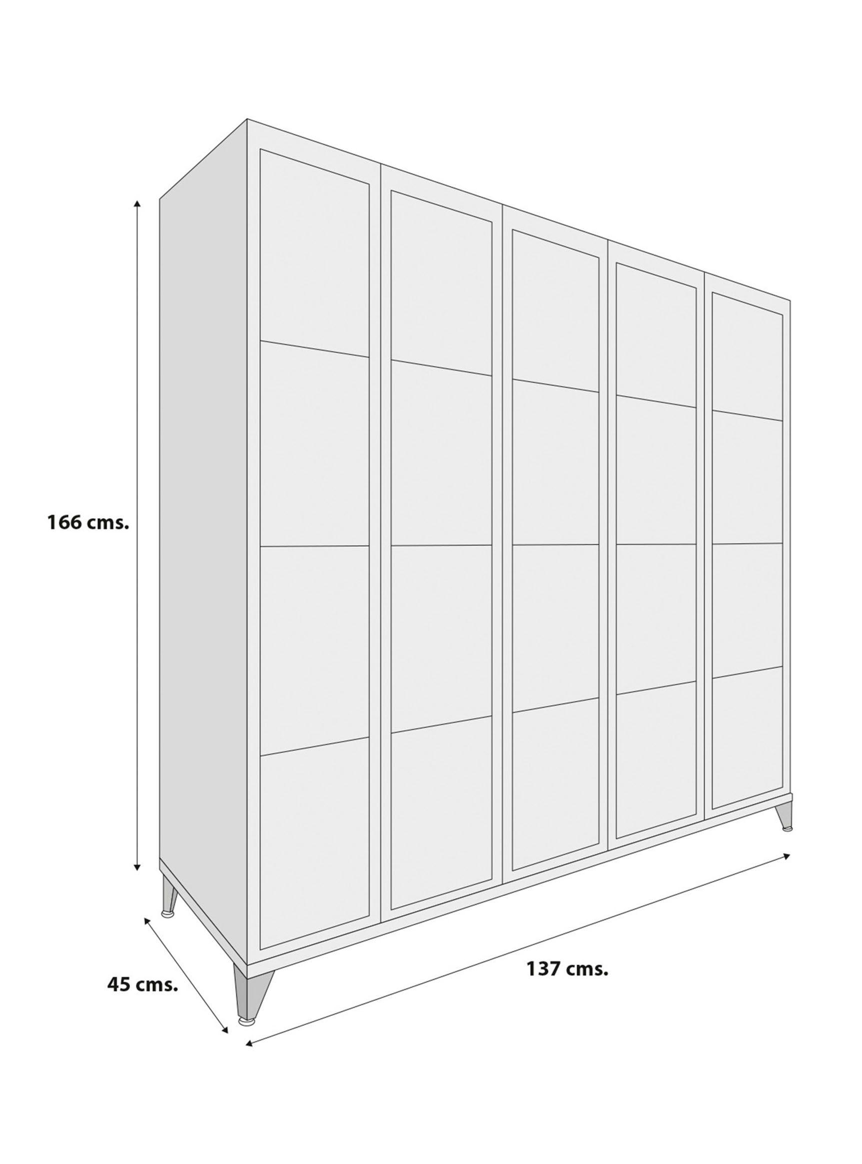 Locker Acero KE504 20P Maletek-2