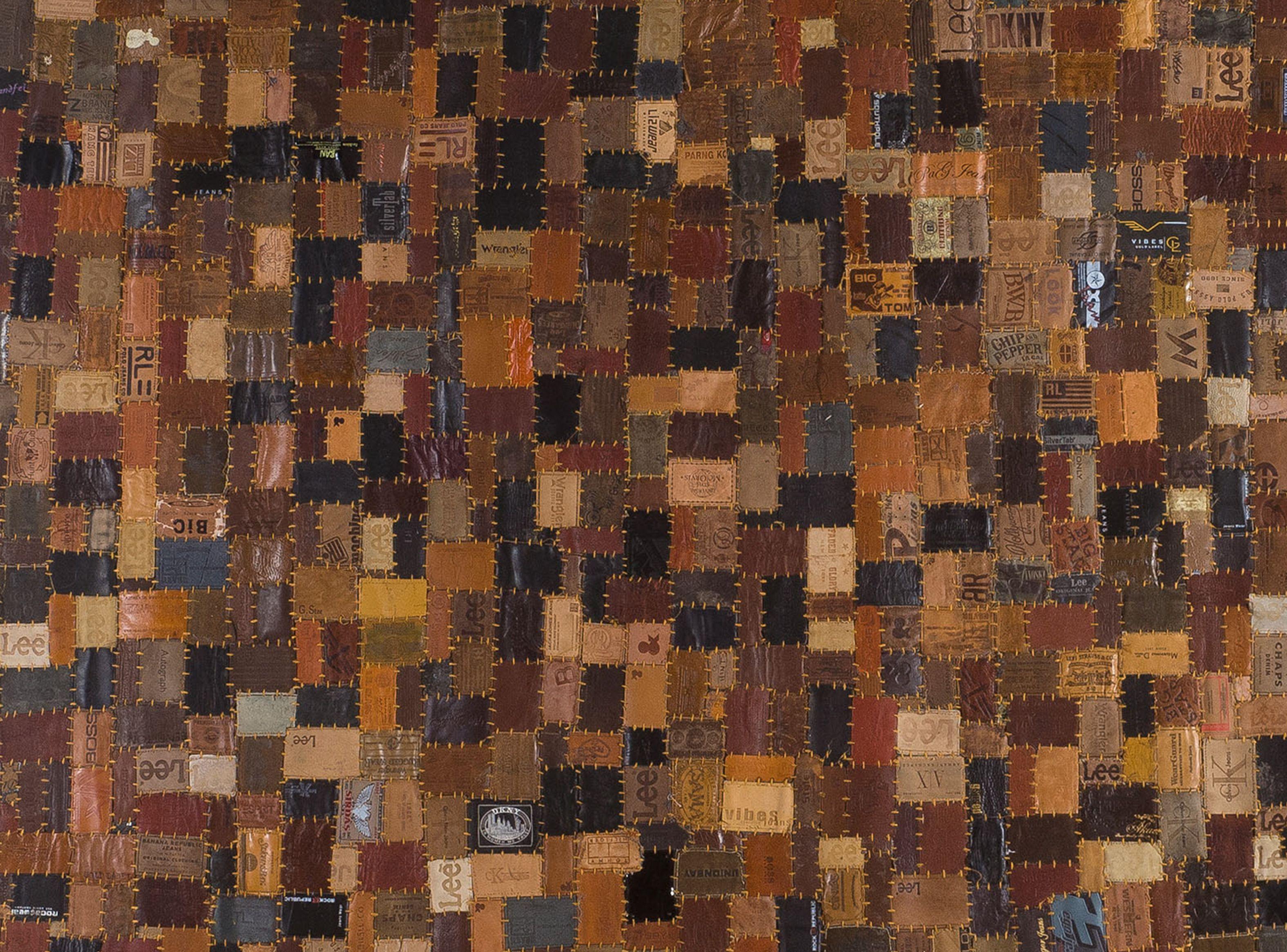 Alfombra Patch Leather 140 x 200 cm-2