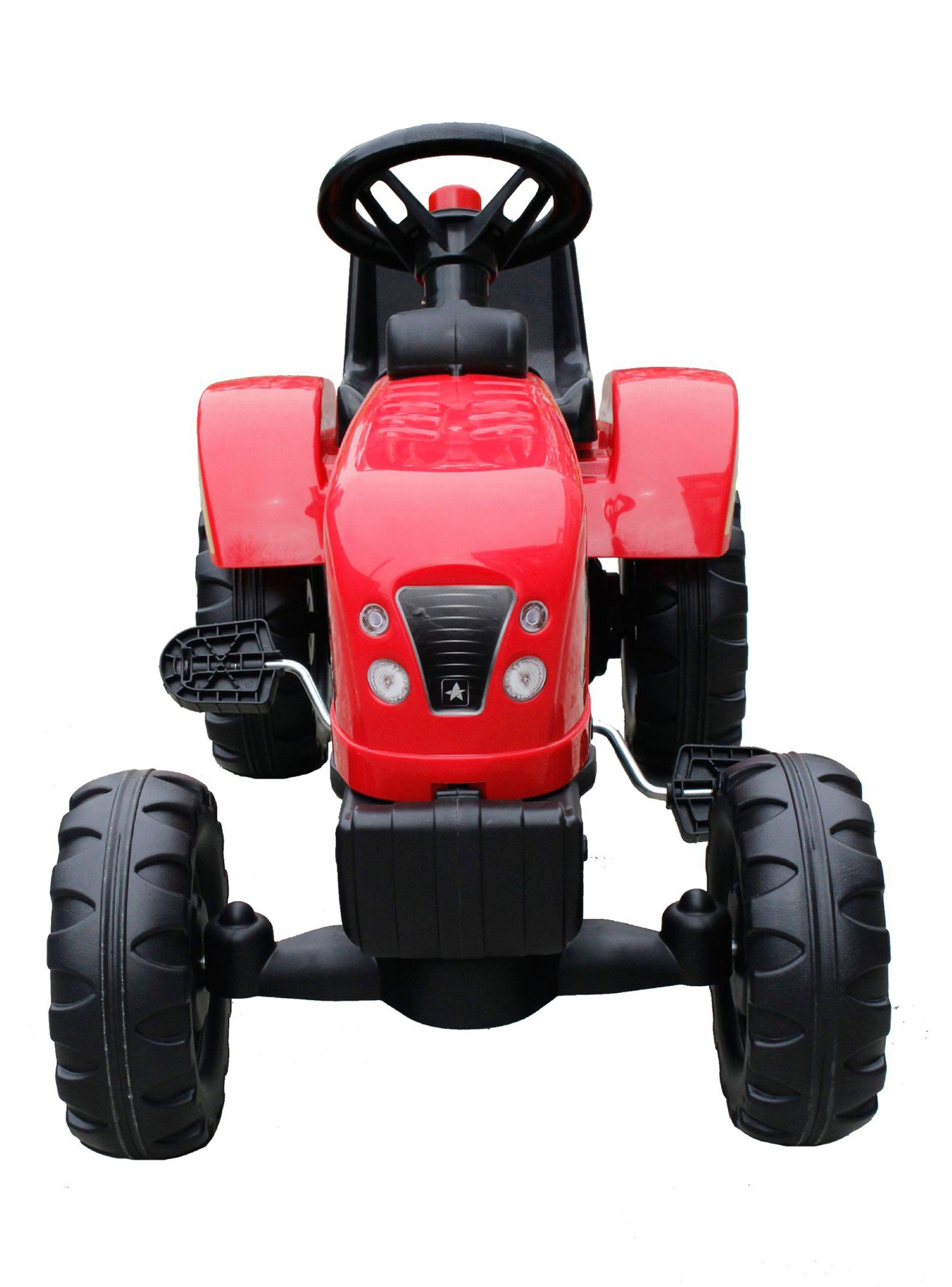 Tractor a Pedal Rojo-2