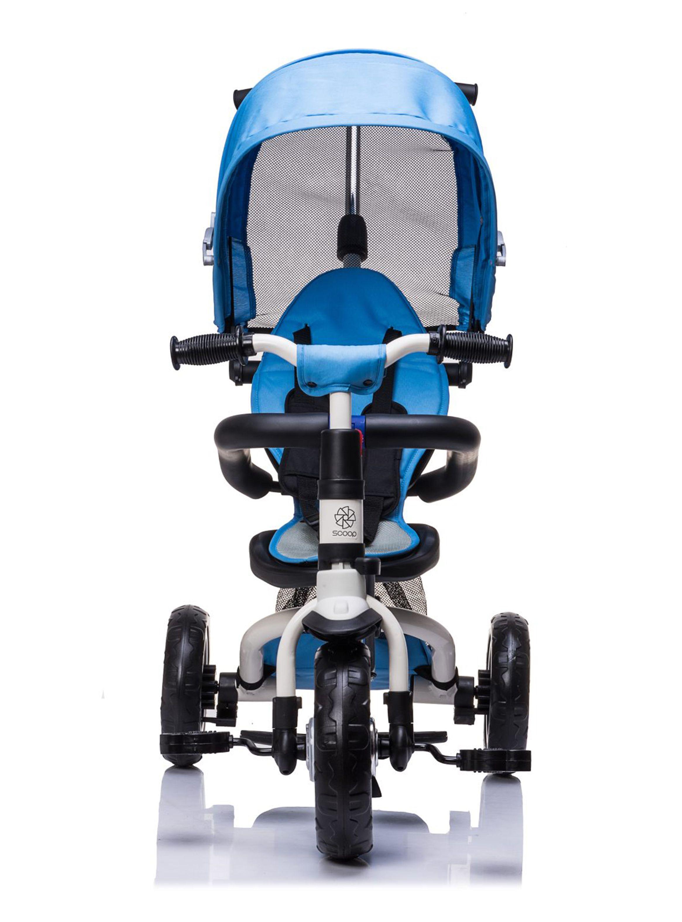 Triciclo Plegable Canopy Azul-1