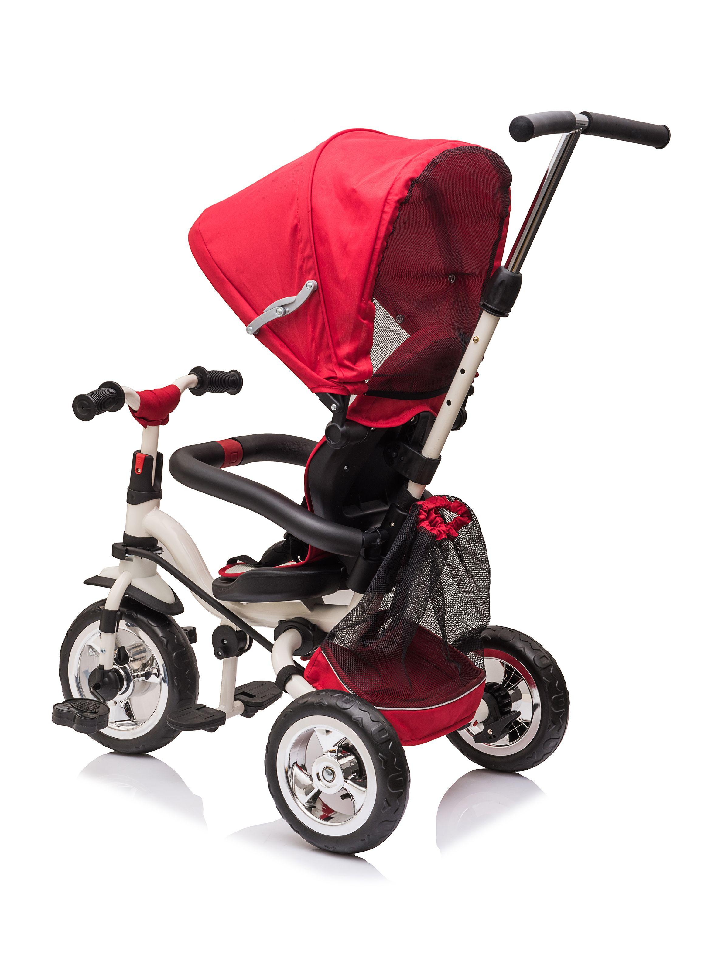 Triciclo Plegable Canopy Rojo-3