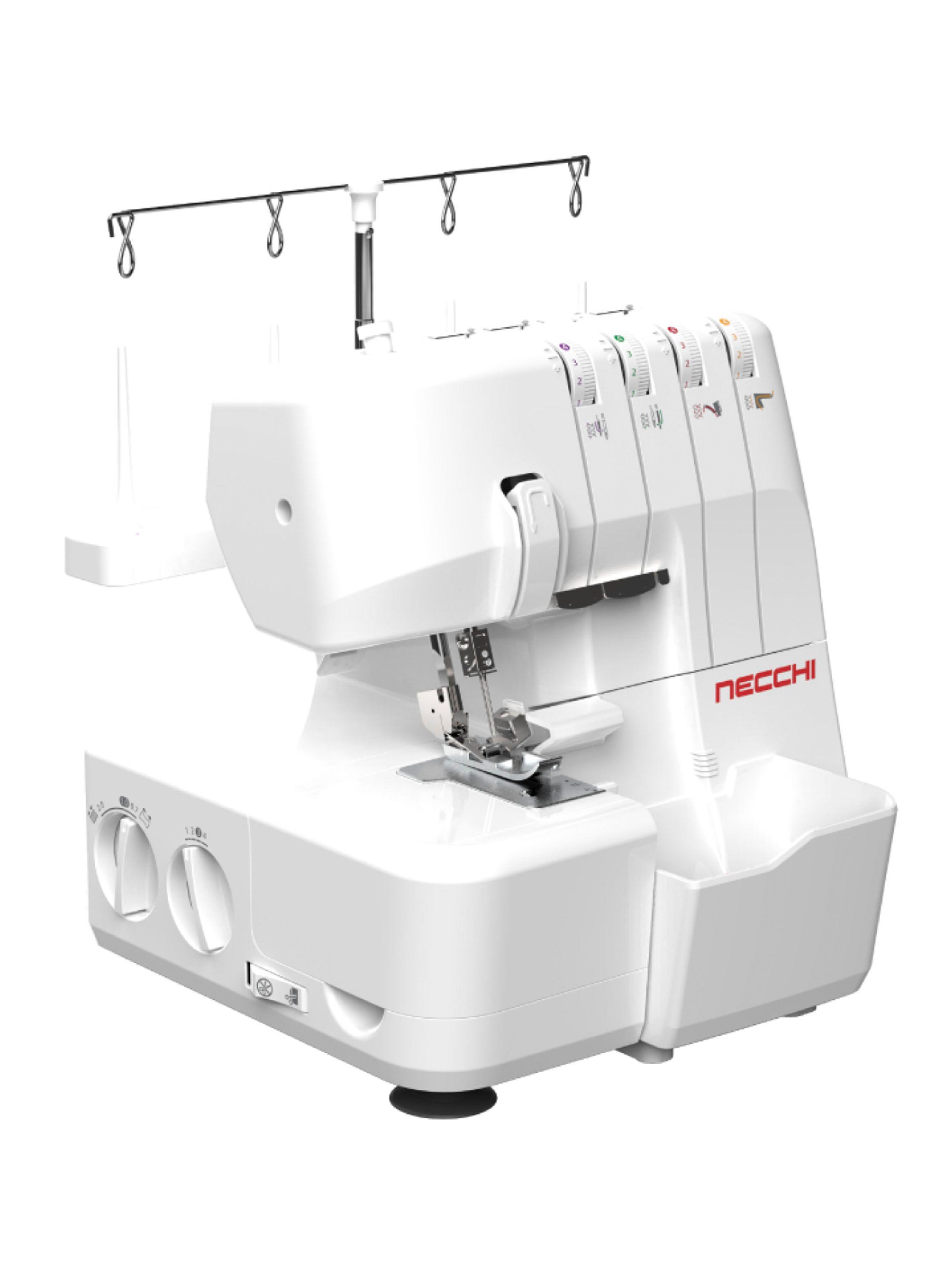 Máquina de Coser Overlock L234A Blanco-1
