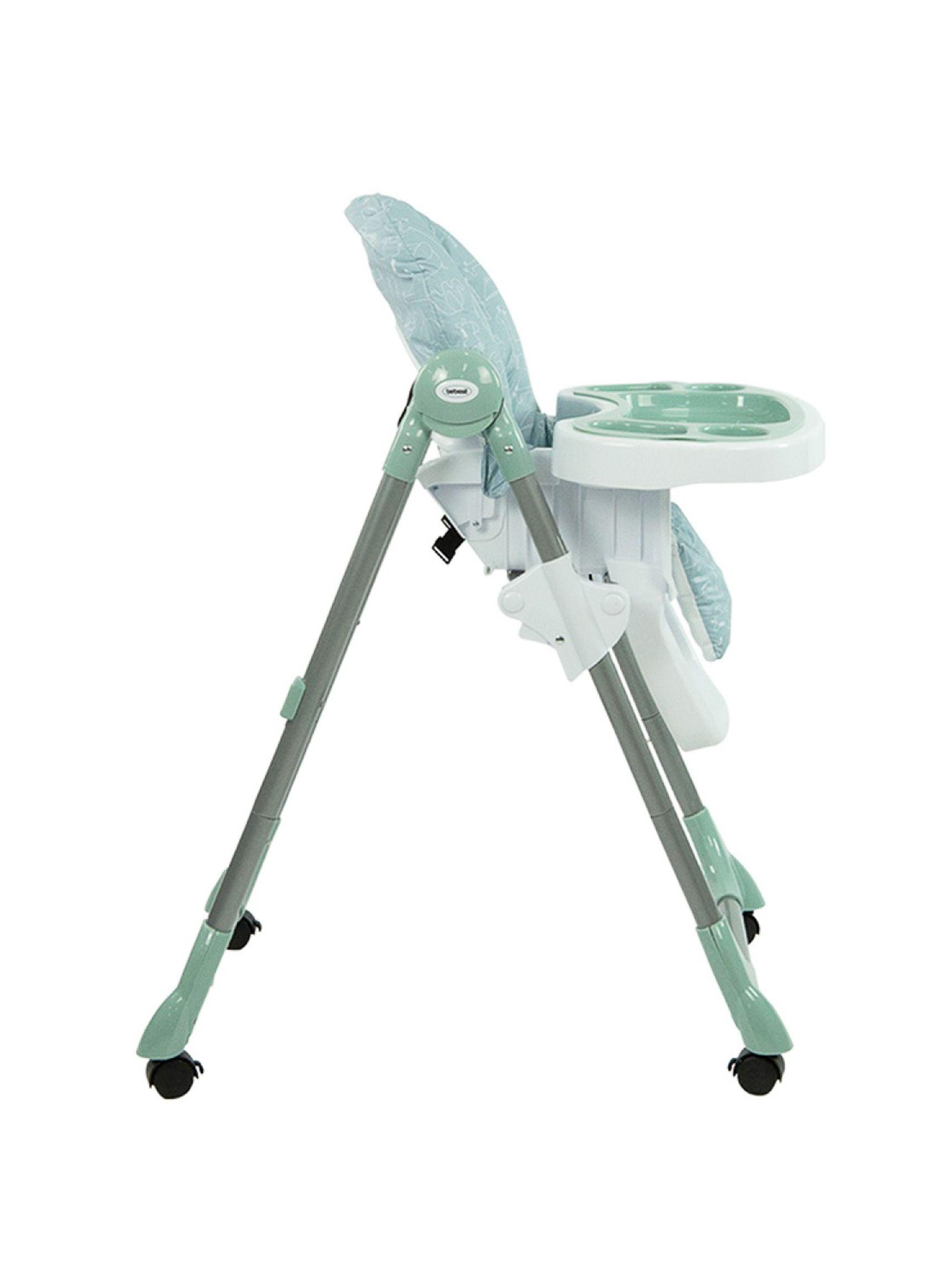 Silla de Comer Multiposiciones Snack SX Verde Bebesit-3