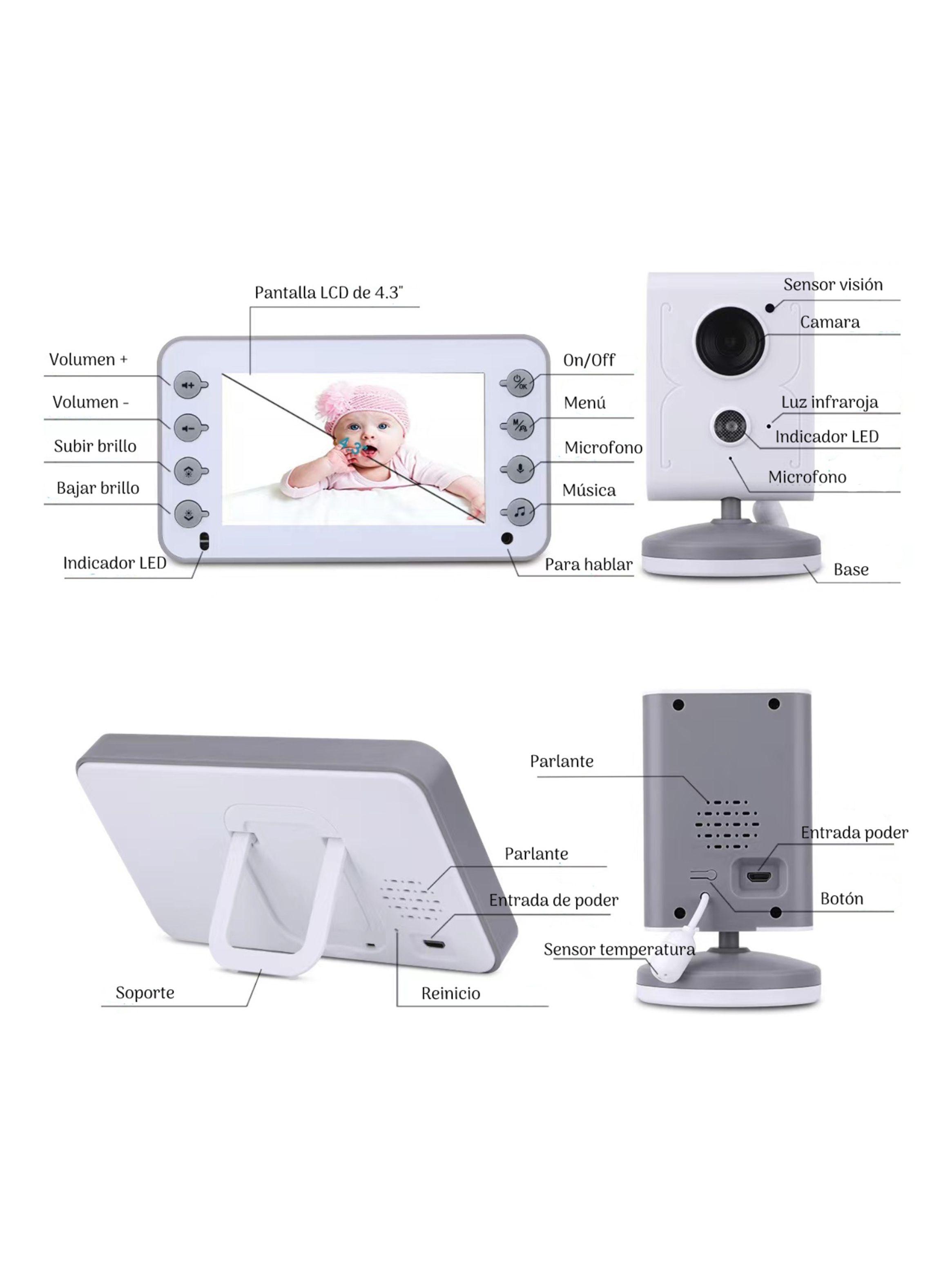 Monitor Bebé Safety 4.3-2