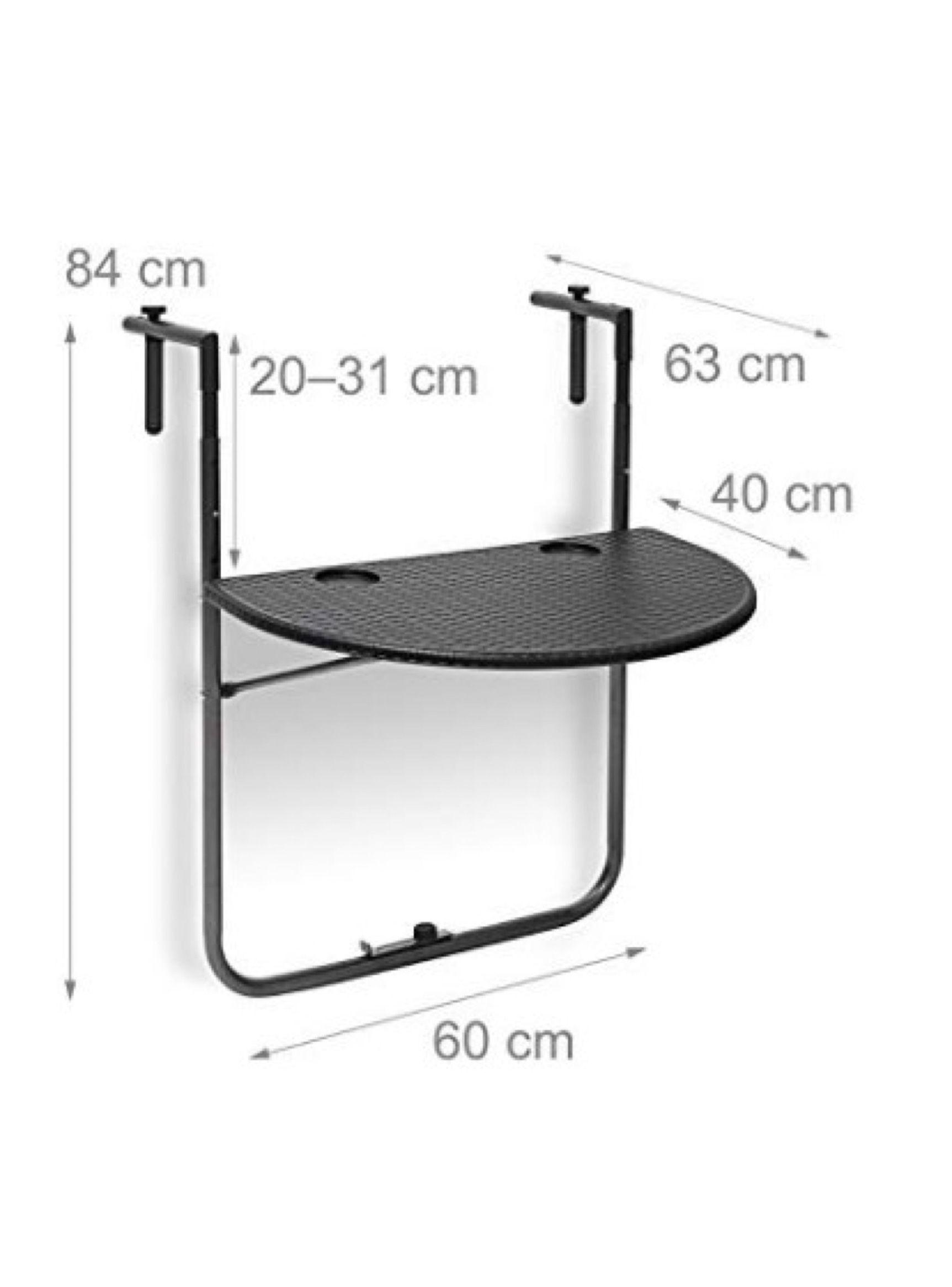 Mesa para Balcón 60 cm-2