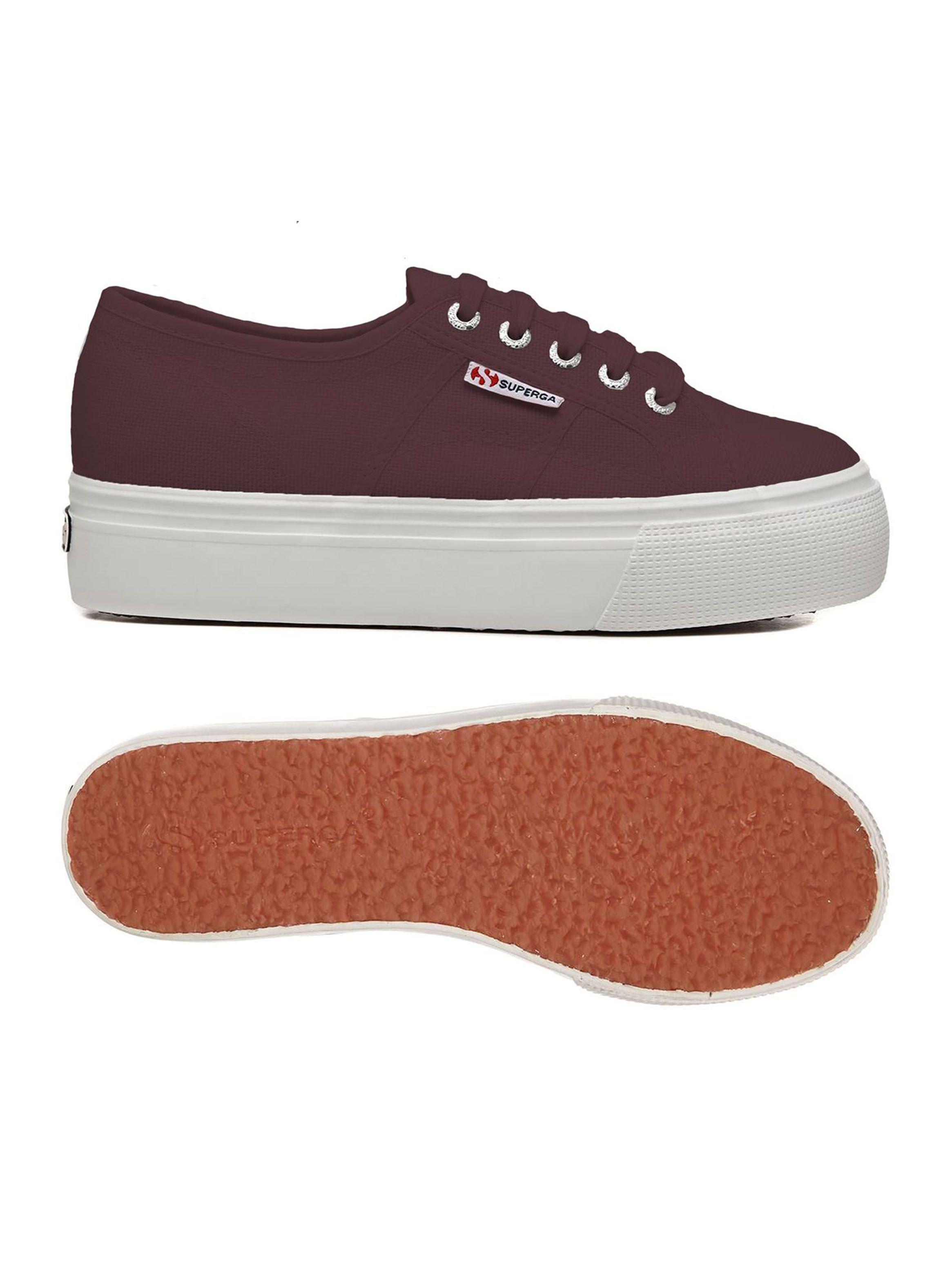 Zapatilla Superga Urbana Superga Morada Plataforma Mujer-2
