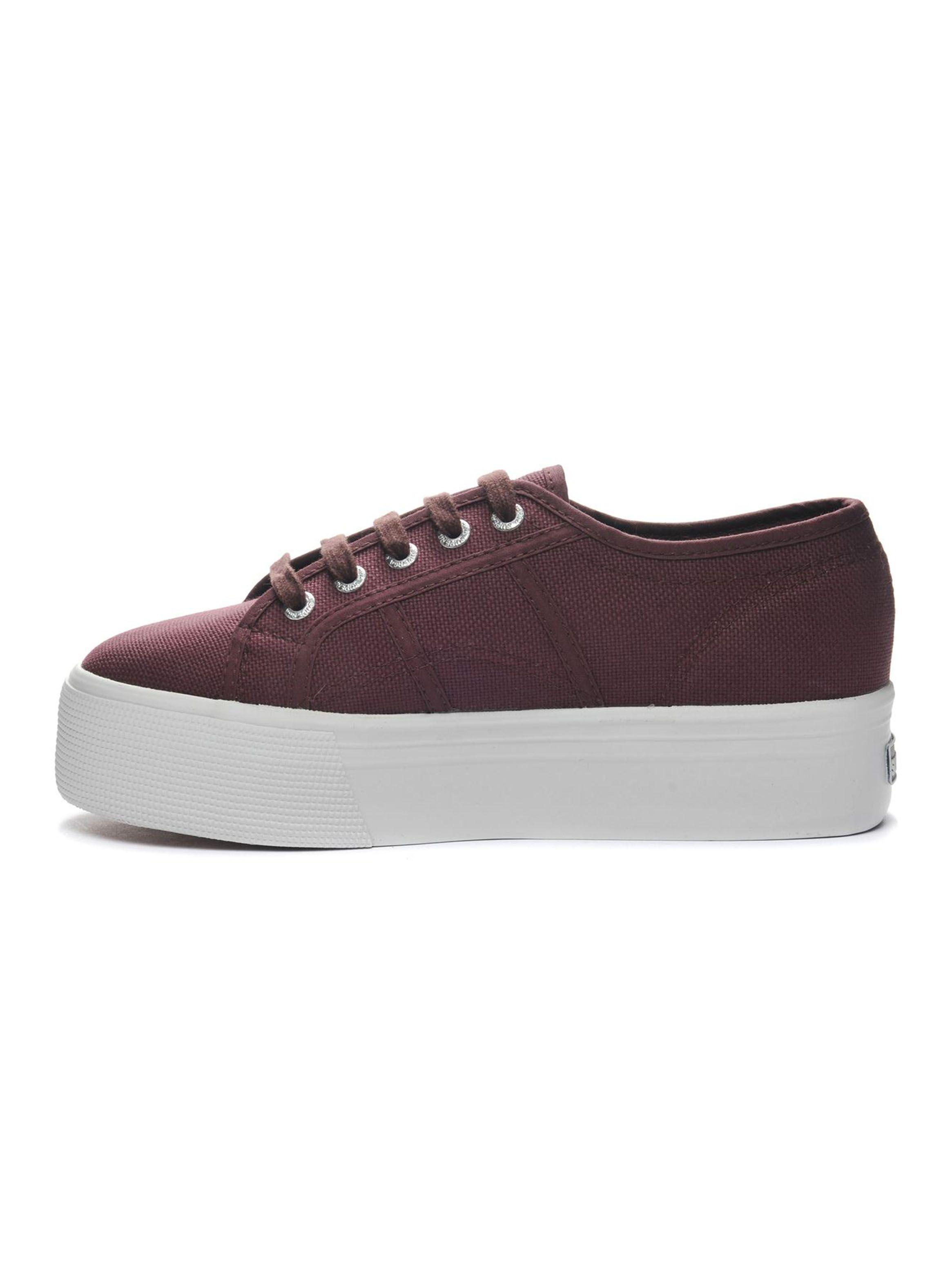 Zapatilla Superga Urbana Superga Morada Plataforma Mujer-1