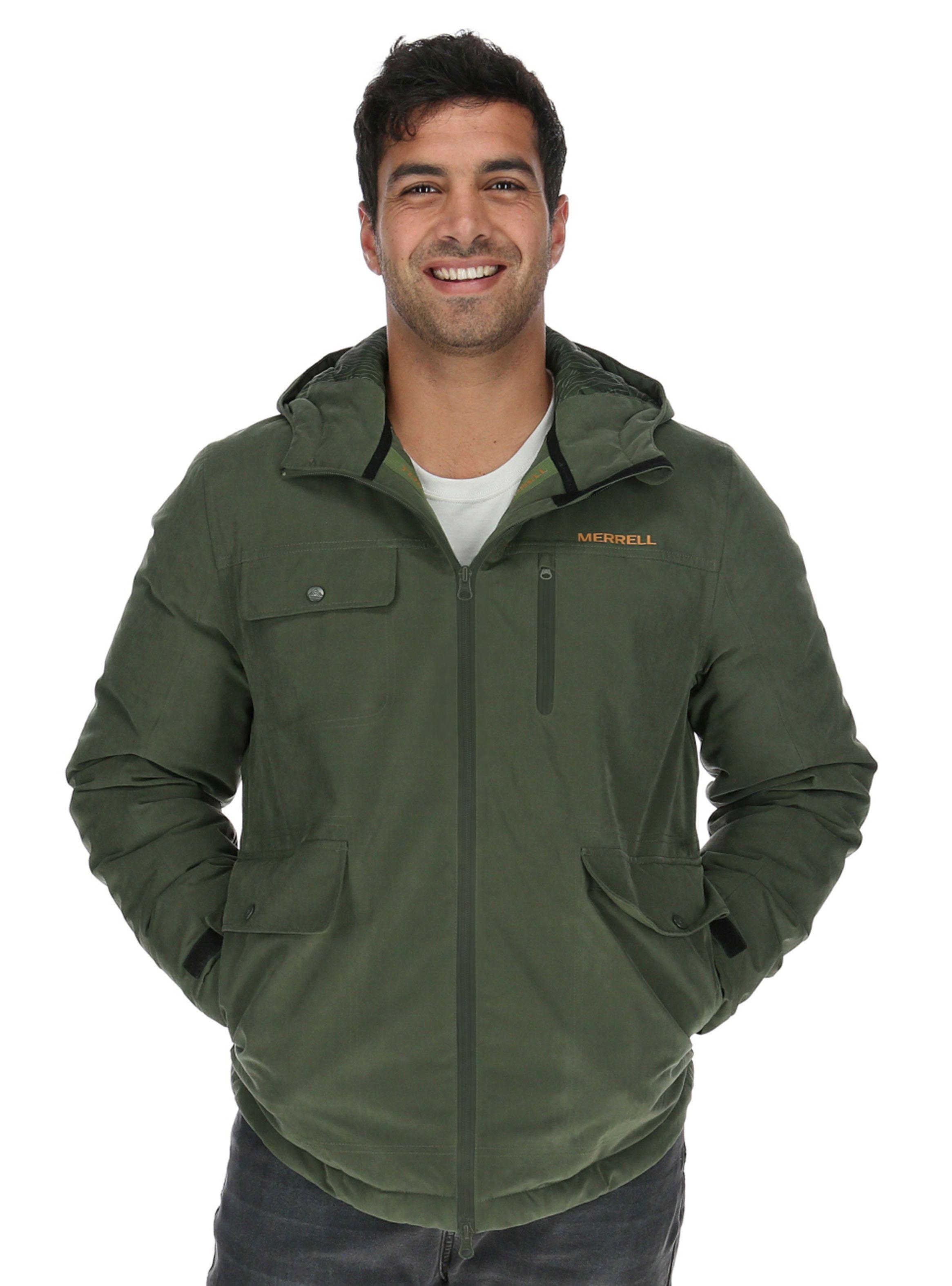 Parka Woven Parka Verde Outdoor Hombre-0