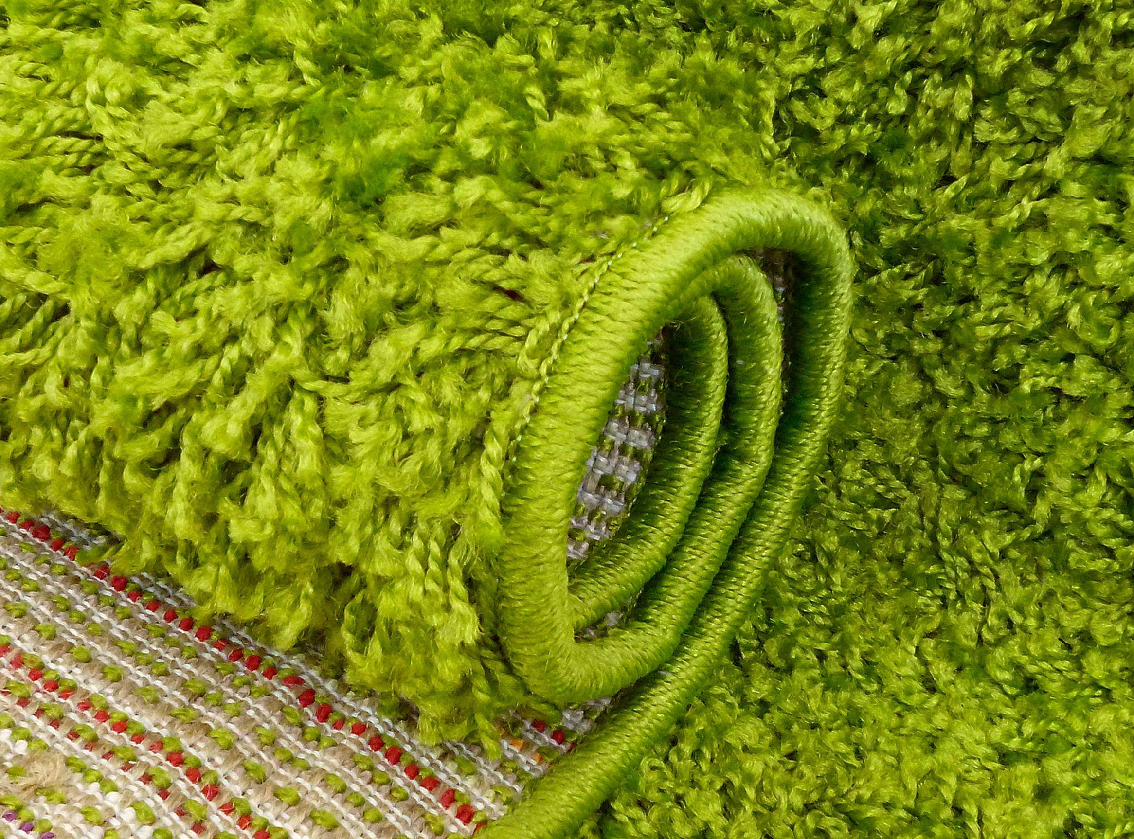 Bajada de Cama 50 x 100 cm Idetex Shaggy Lisa Verde-1