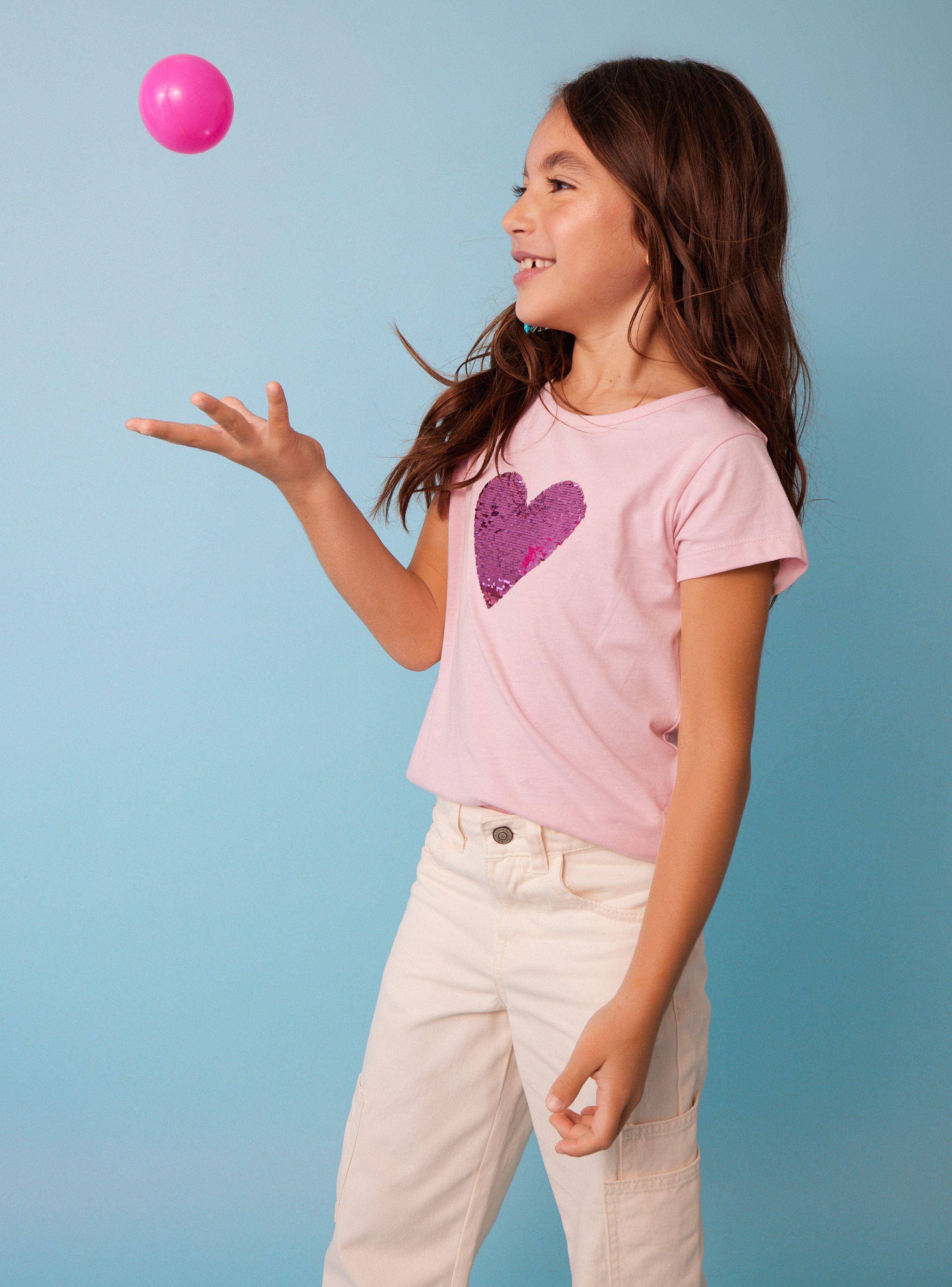 Polera con Estampado Lentejuelas Reversibles-0
