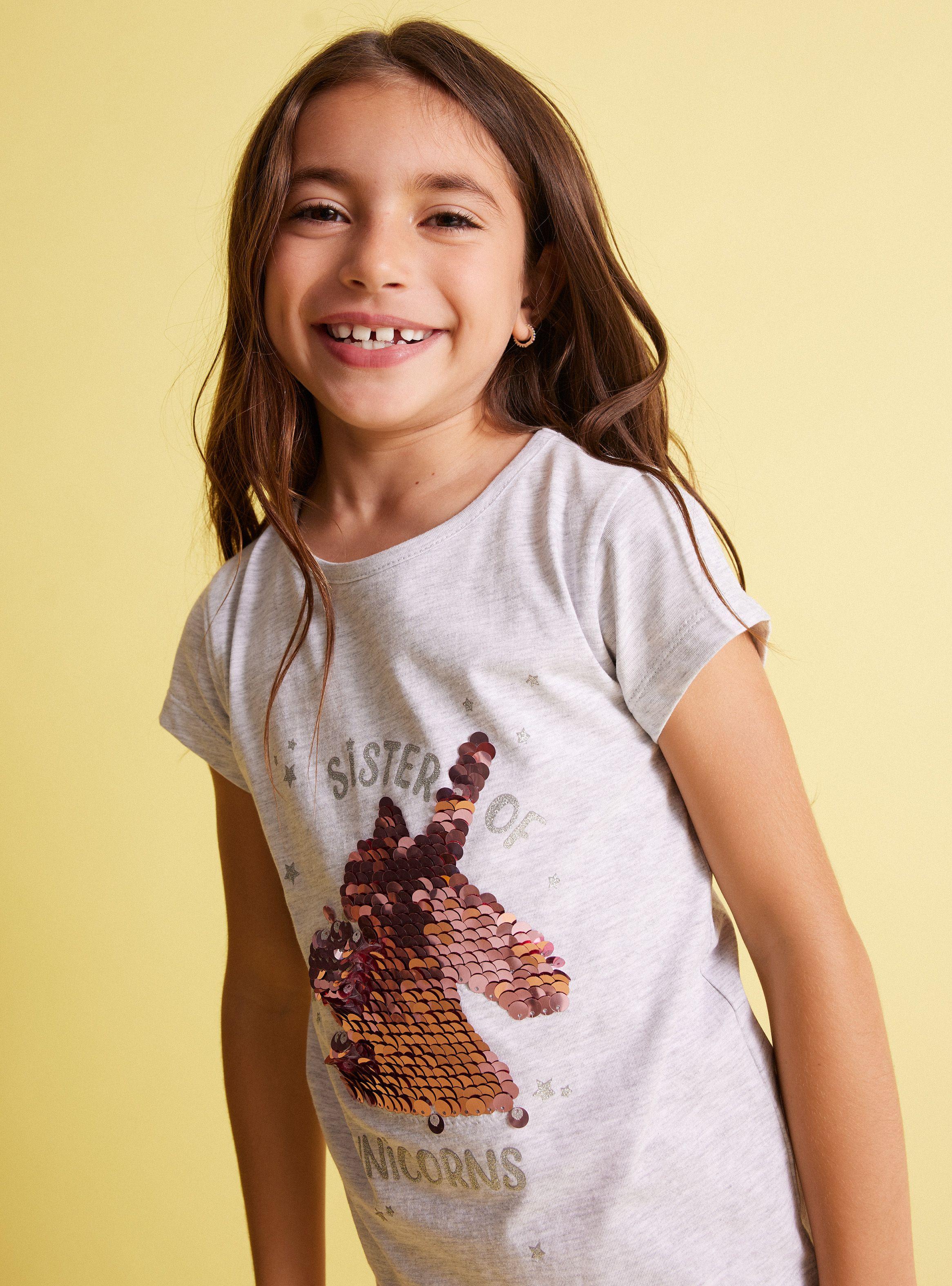 Polera con Estampado Lentejuelas Reversibles-1
